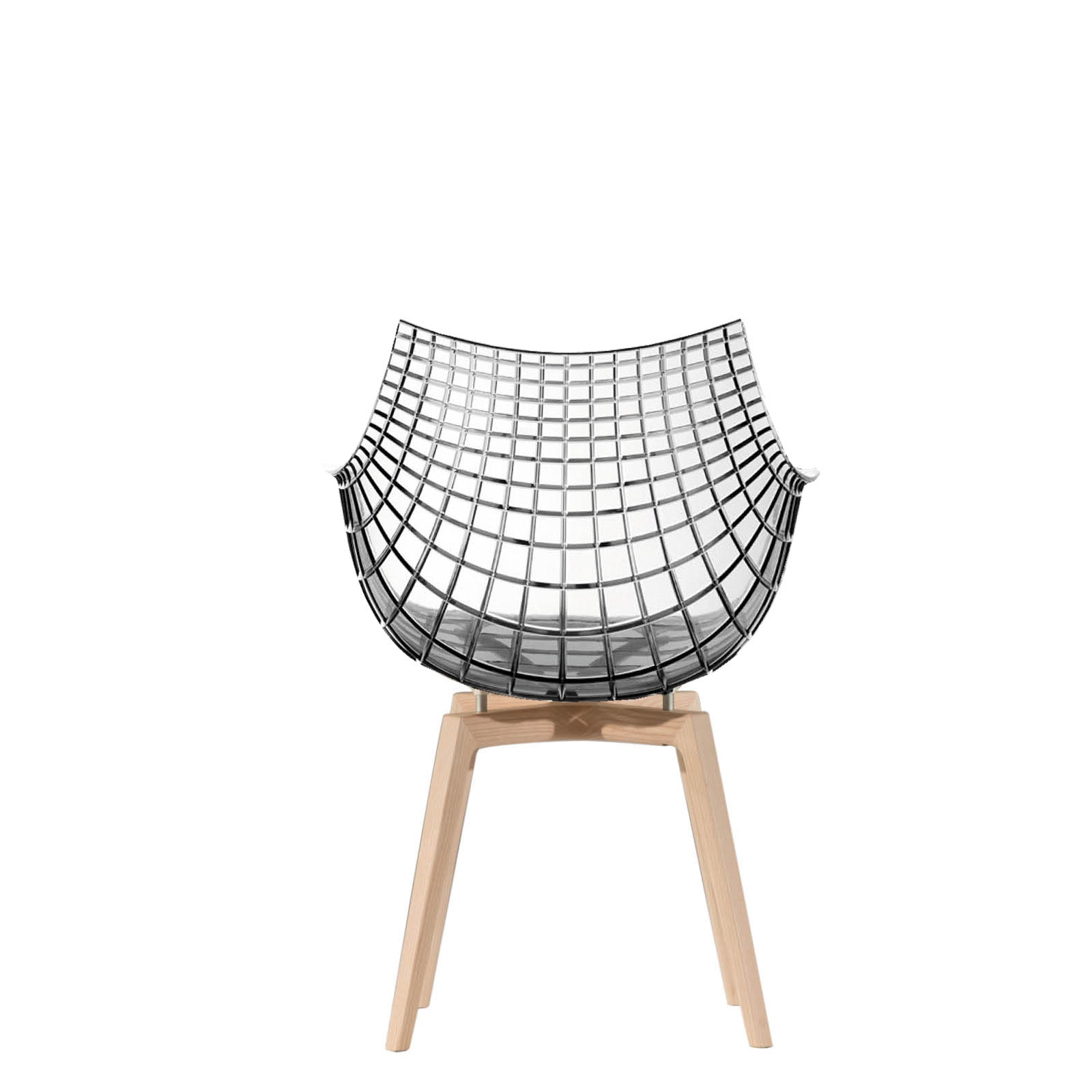 Meridiana chair smoked with ash base