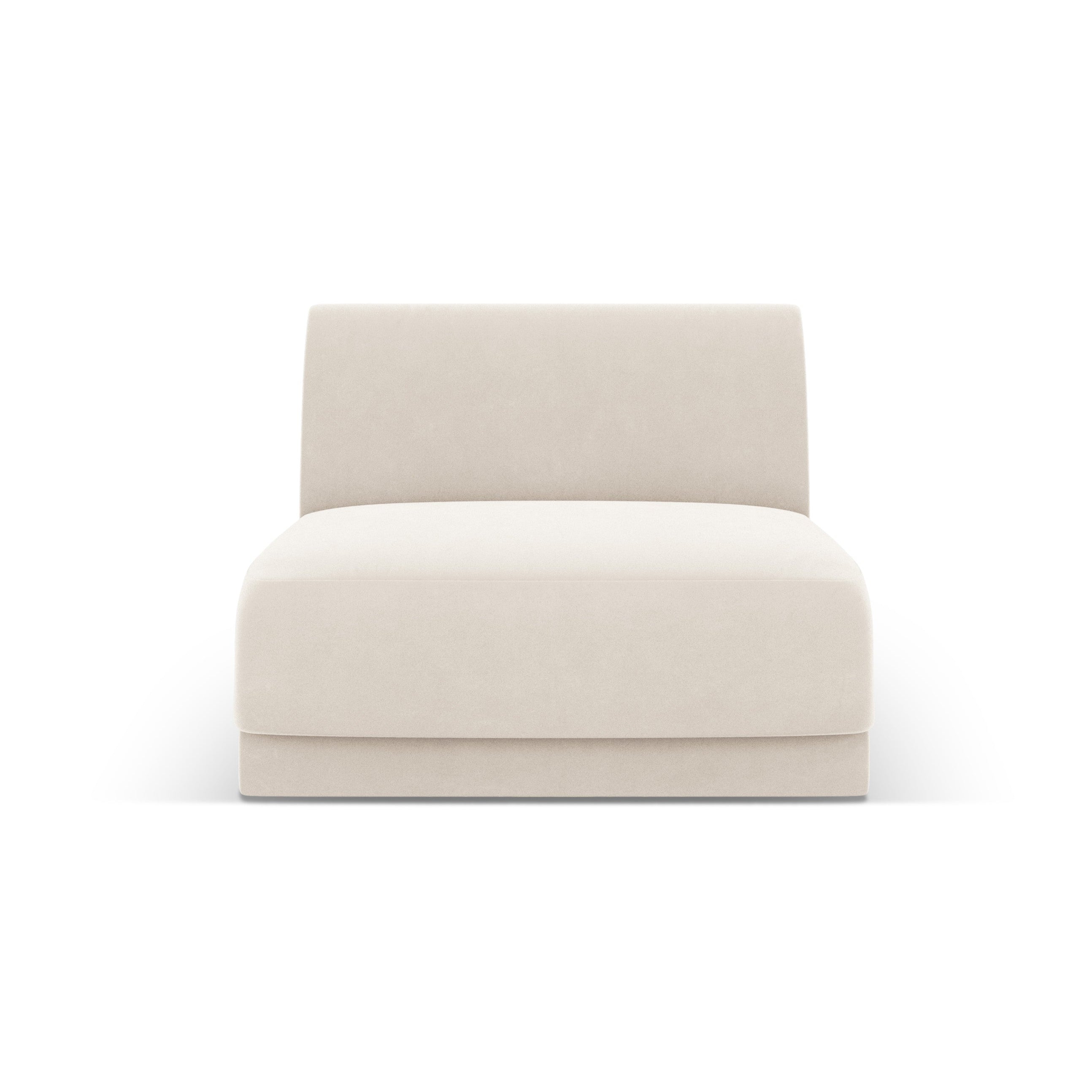 Sessel / Samtmodul MILEY hellbeige