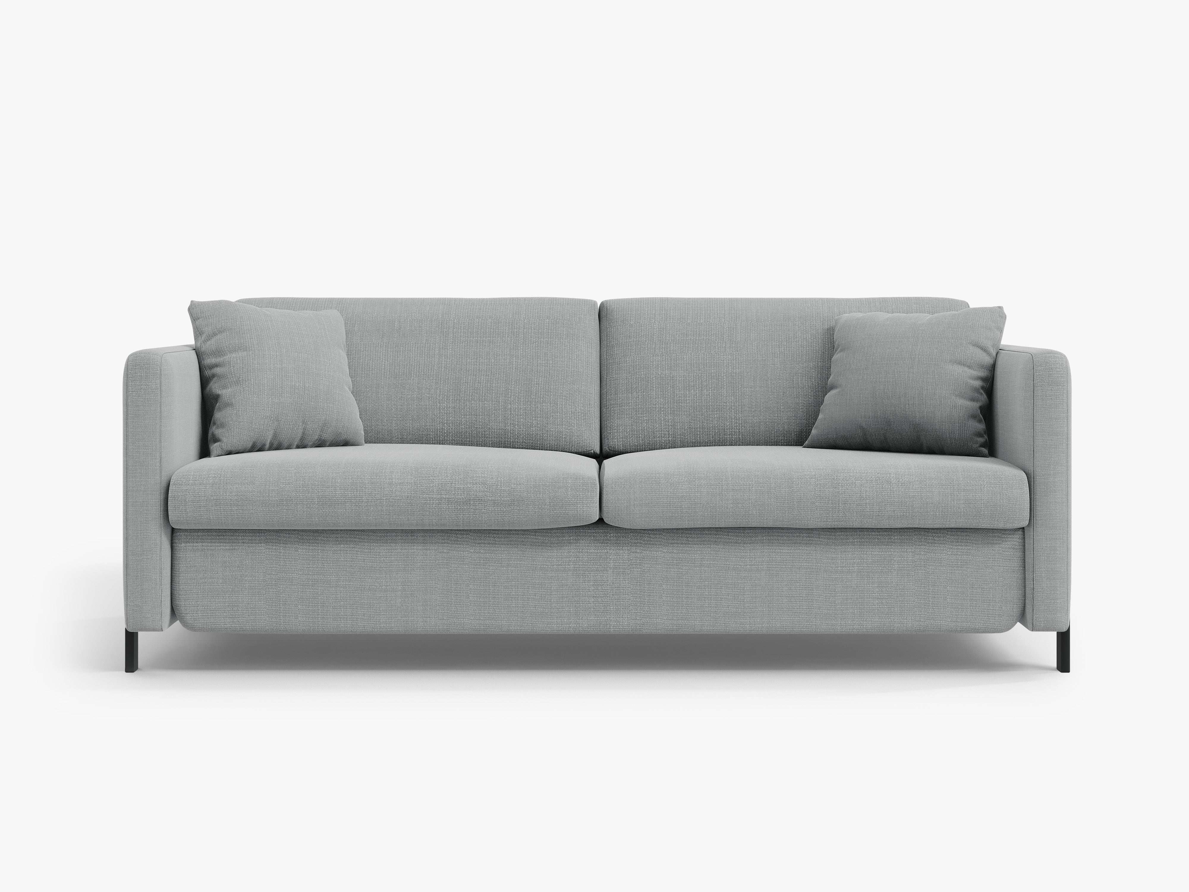 Sofa with bed function, "Gloria", 2 Seats, Light Gray, 182x102x80
Made in Europe