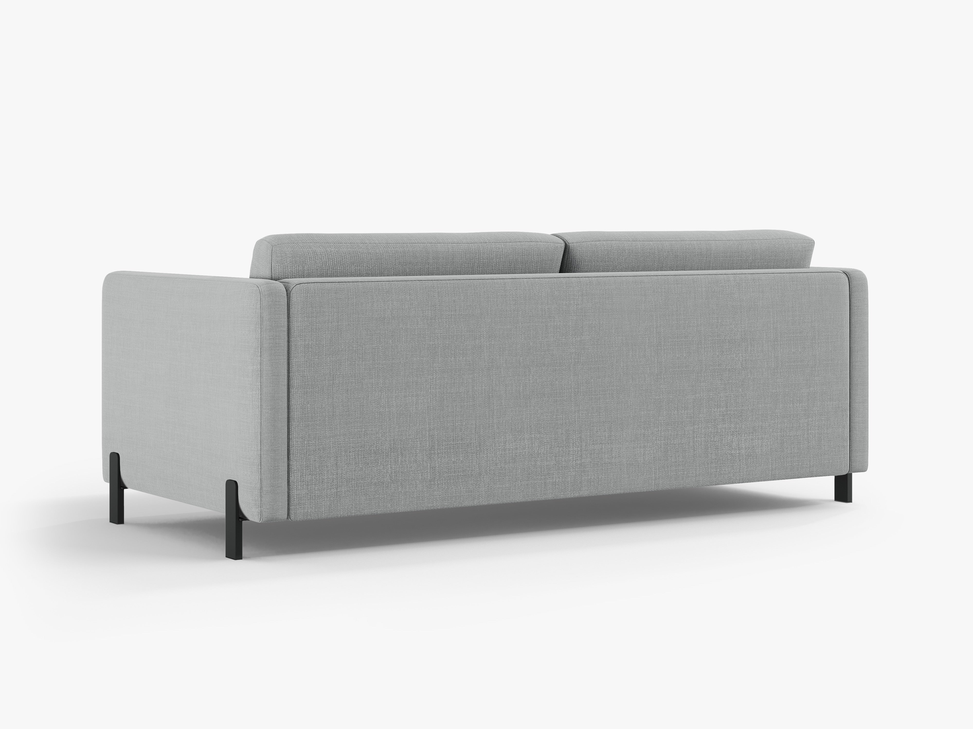 Sofa with bed function, "Gloria", 2 Seats, Light Gray, 182x102x80
Made in Europe
