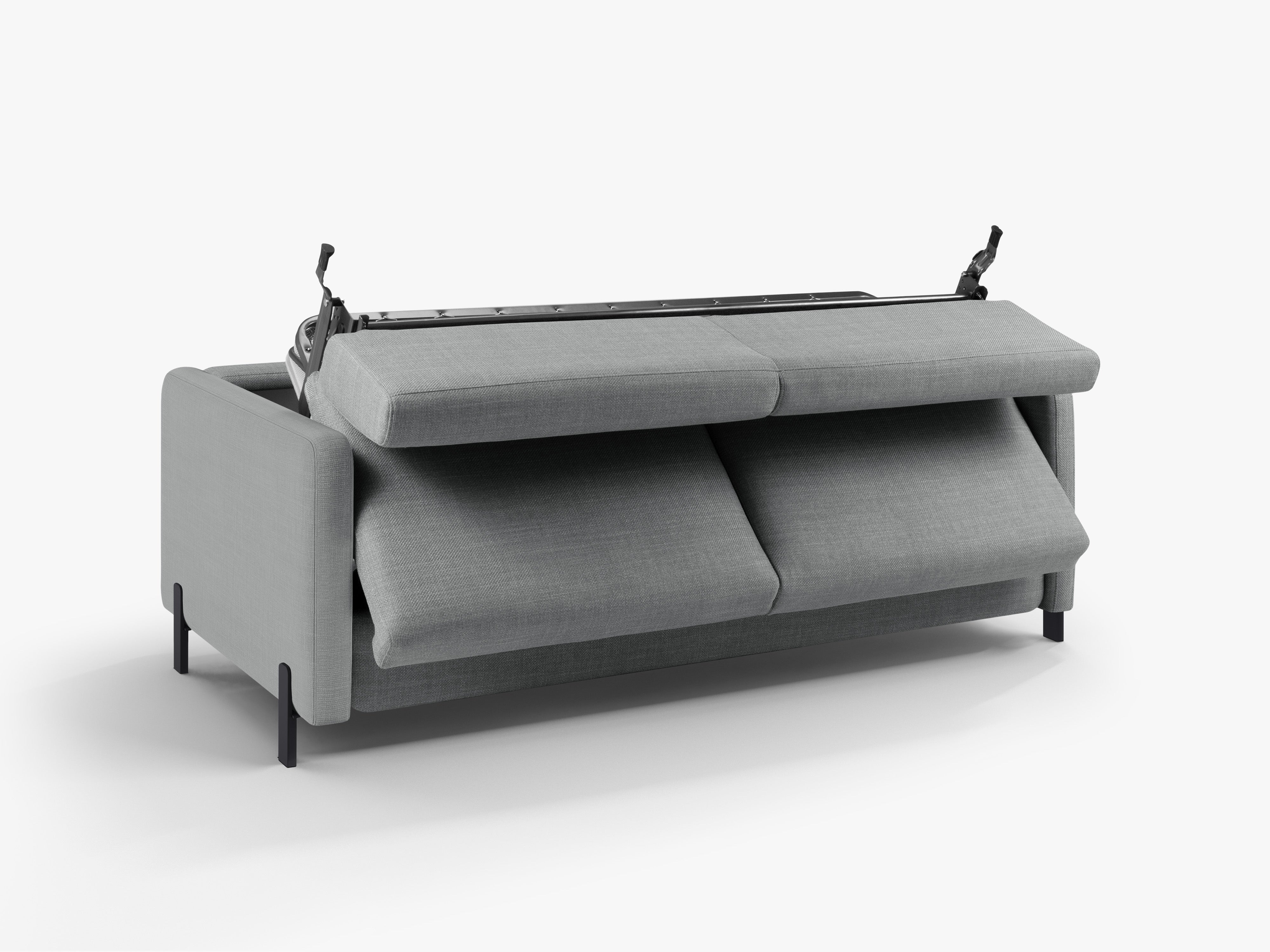 Sofa with bed function, "Gloria", 2 Seats, Light Gray, 182x102x80
Made in Europe