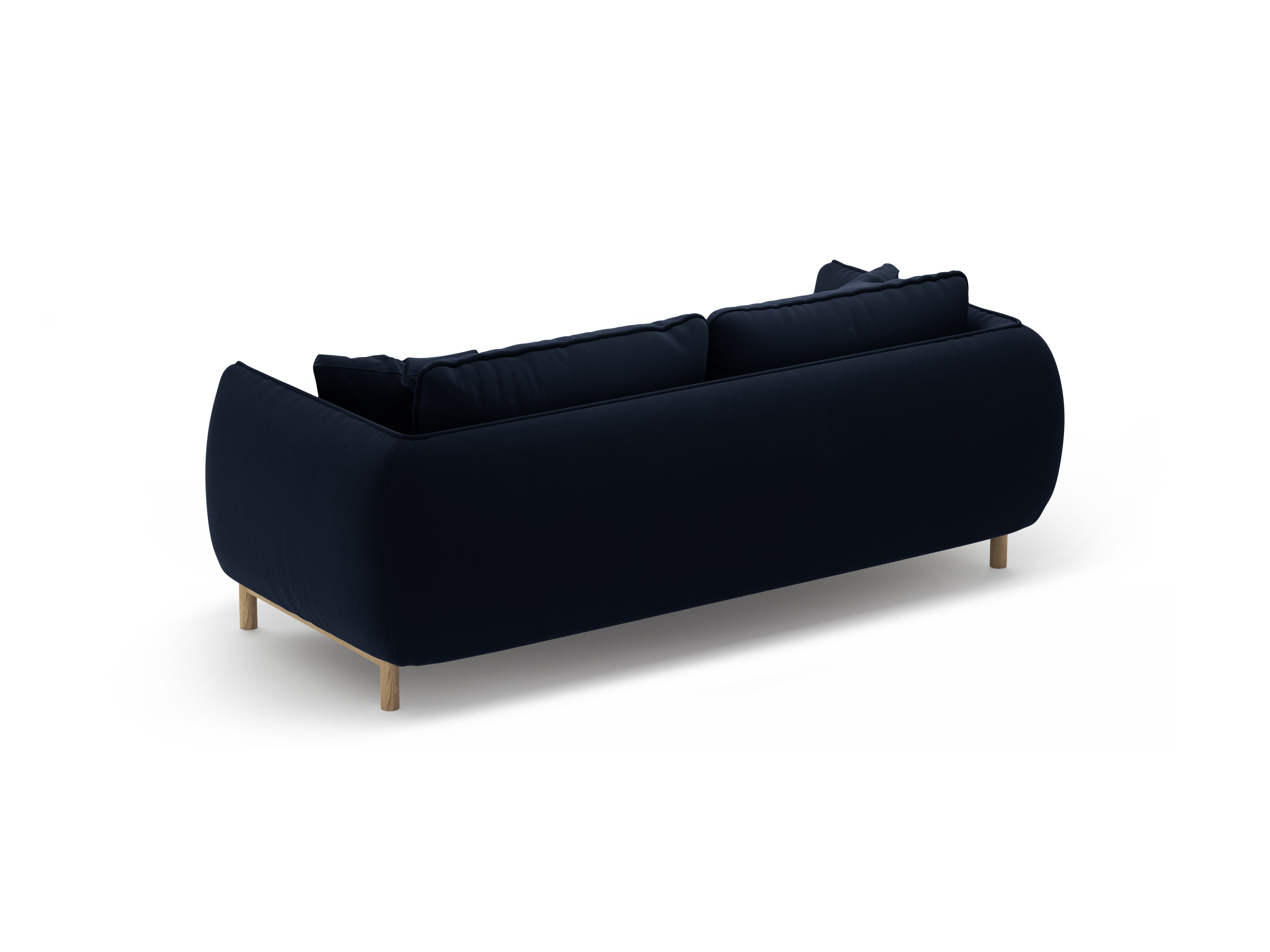 Velvet 2-Seater Sofa ADA Royal Blue