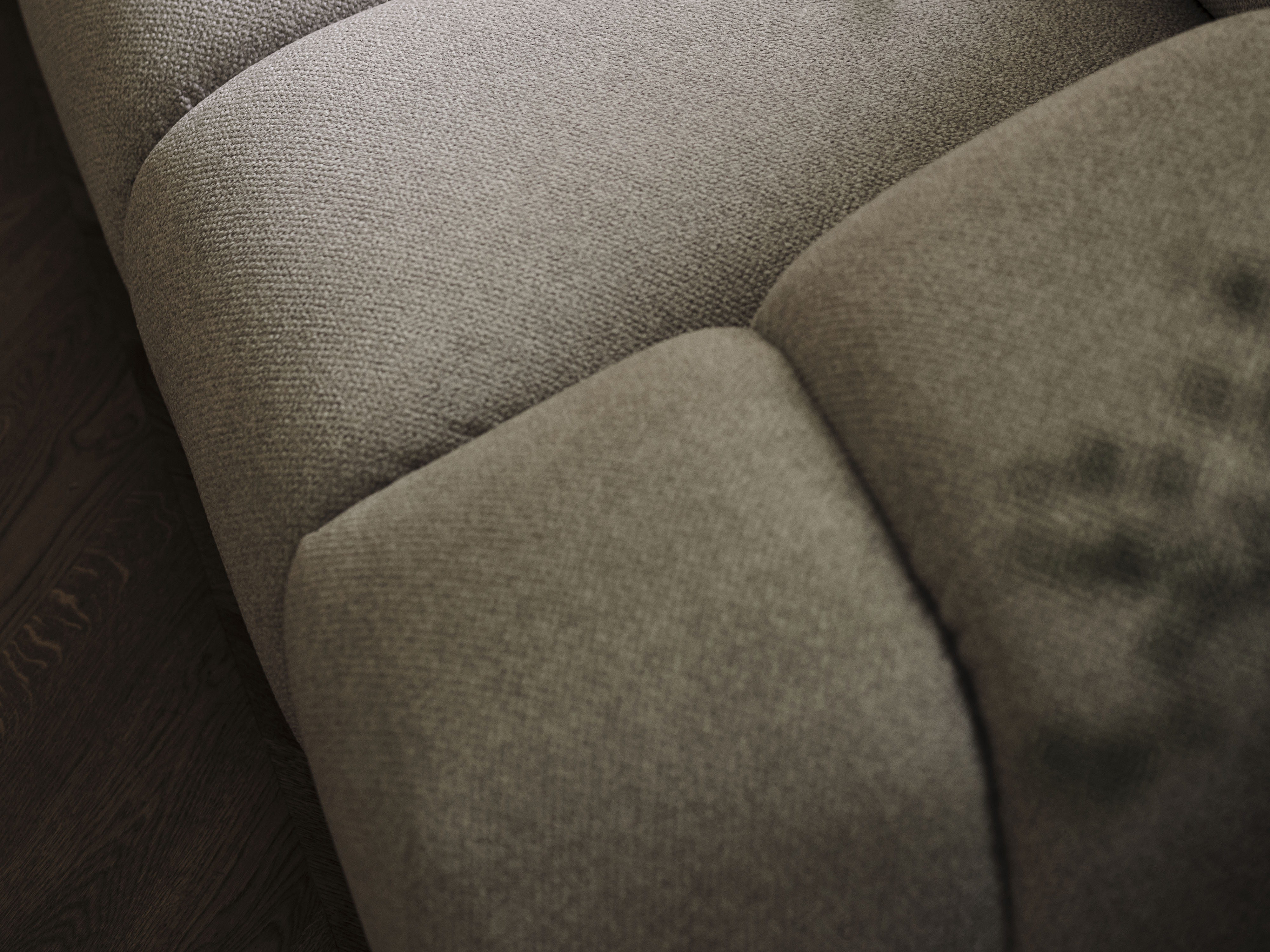 Pufuk, "Diana", 1 Seat, Blue Jeans, 82x60x42
Made in Europe