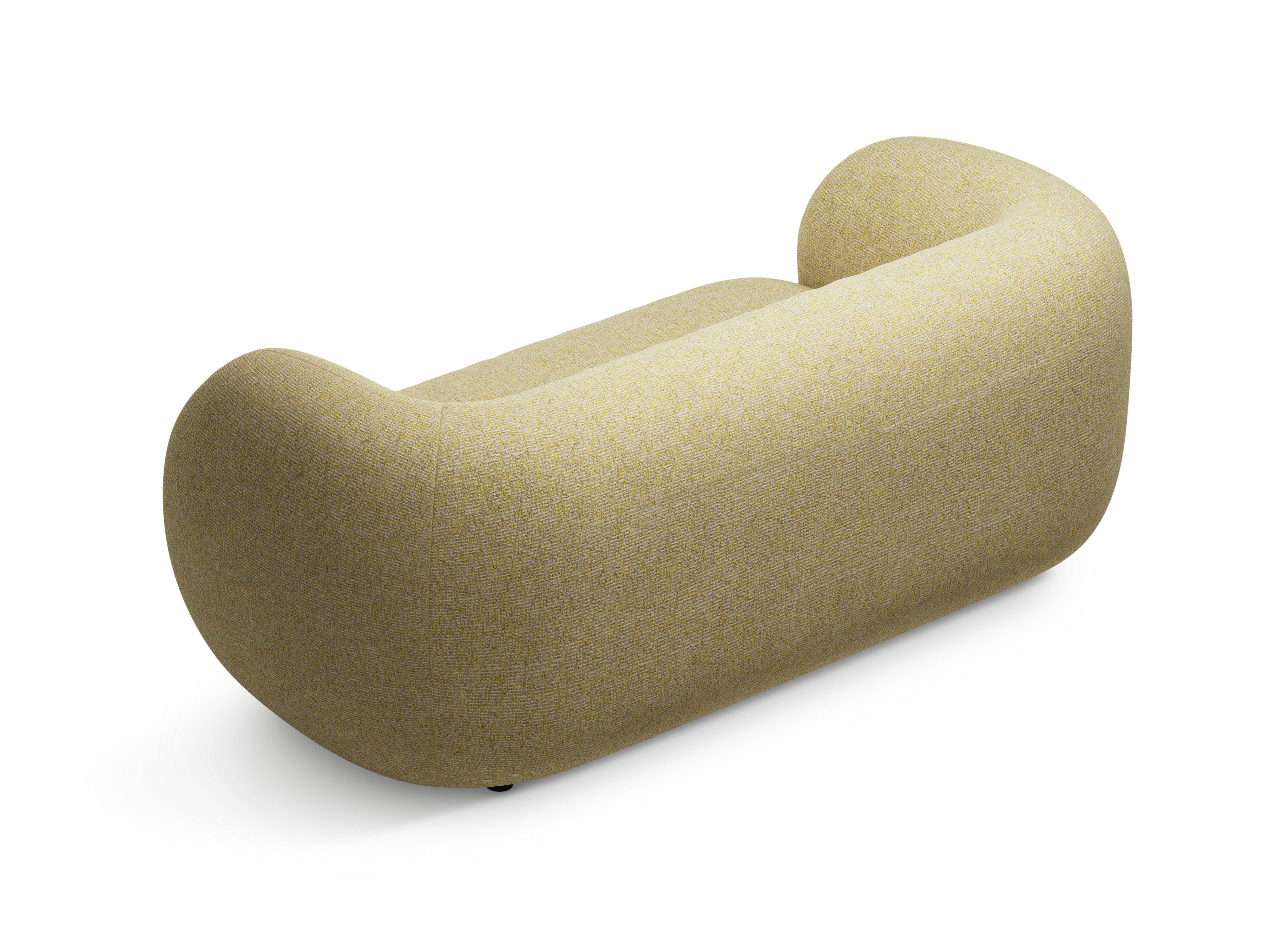 2-seater Sofa KATE yellow mélange