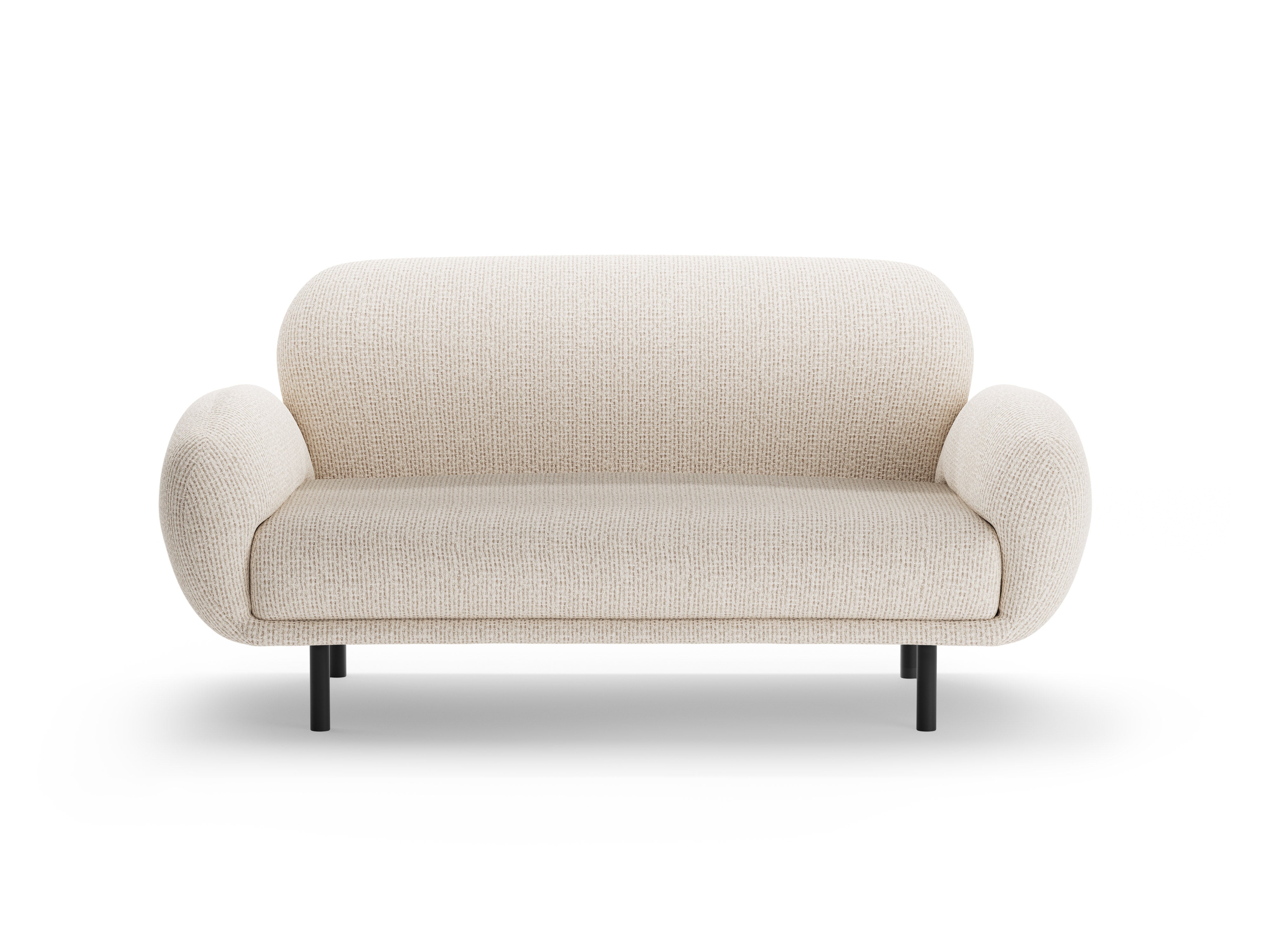 2-seater Sofa POPPY light beige chenille