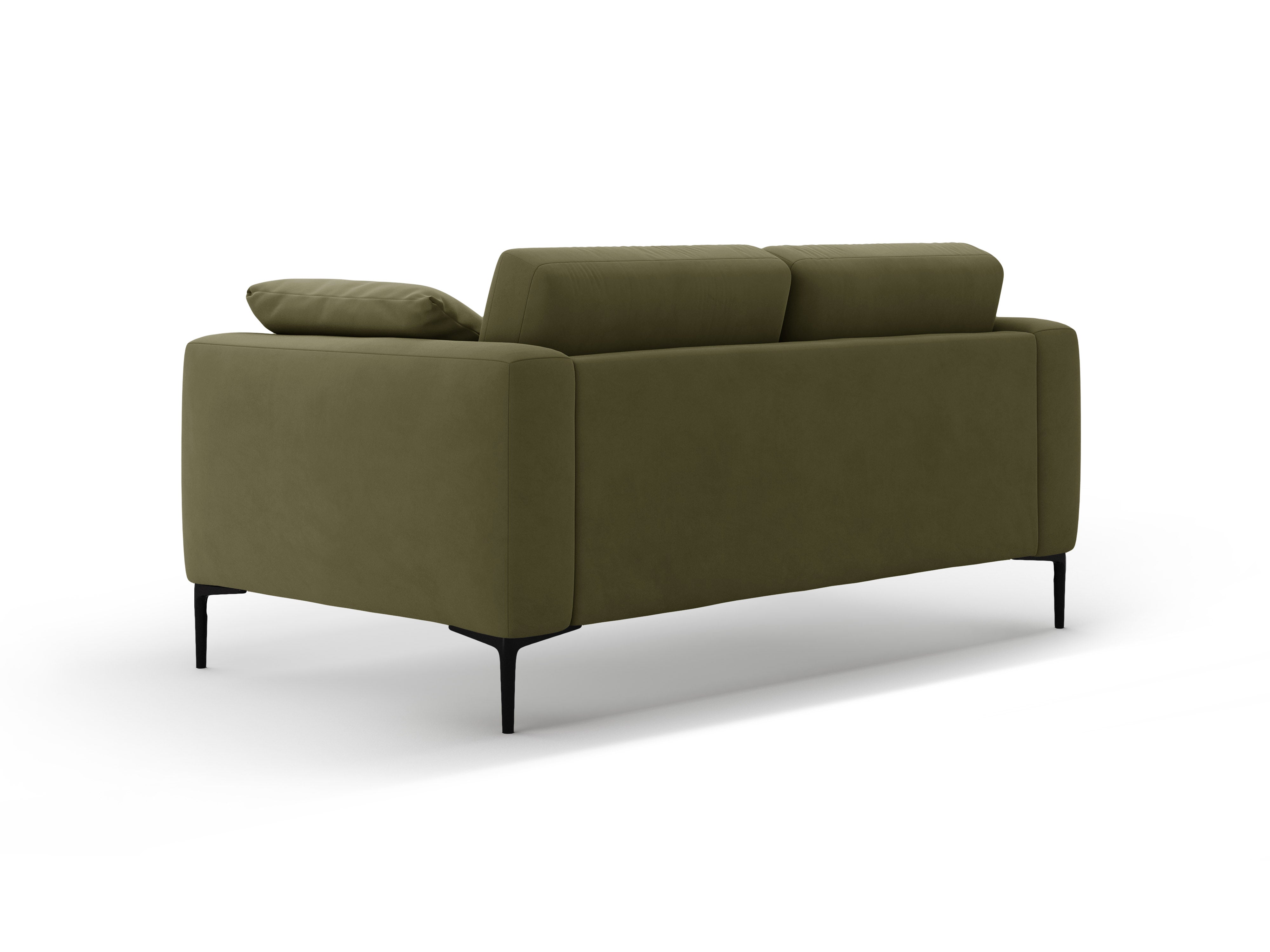 Velvet 2-Seater Sofa BEMY Green