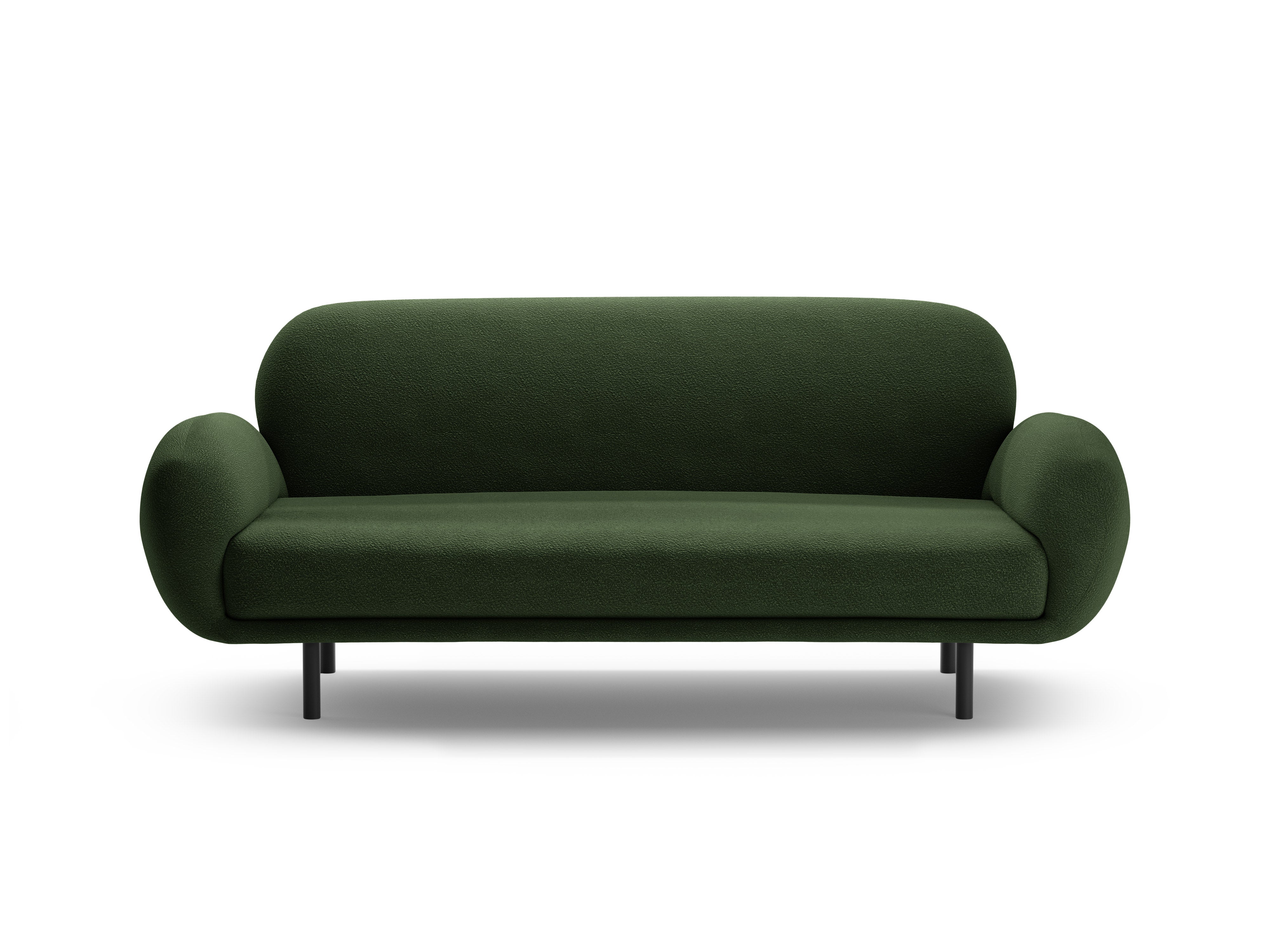 2.5-seater Sofa POPPY green boucle