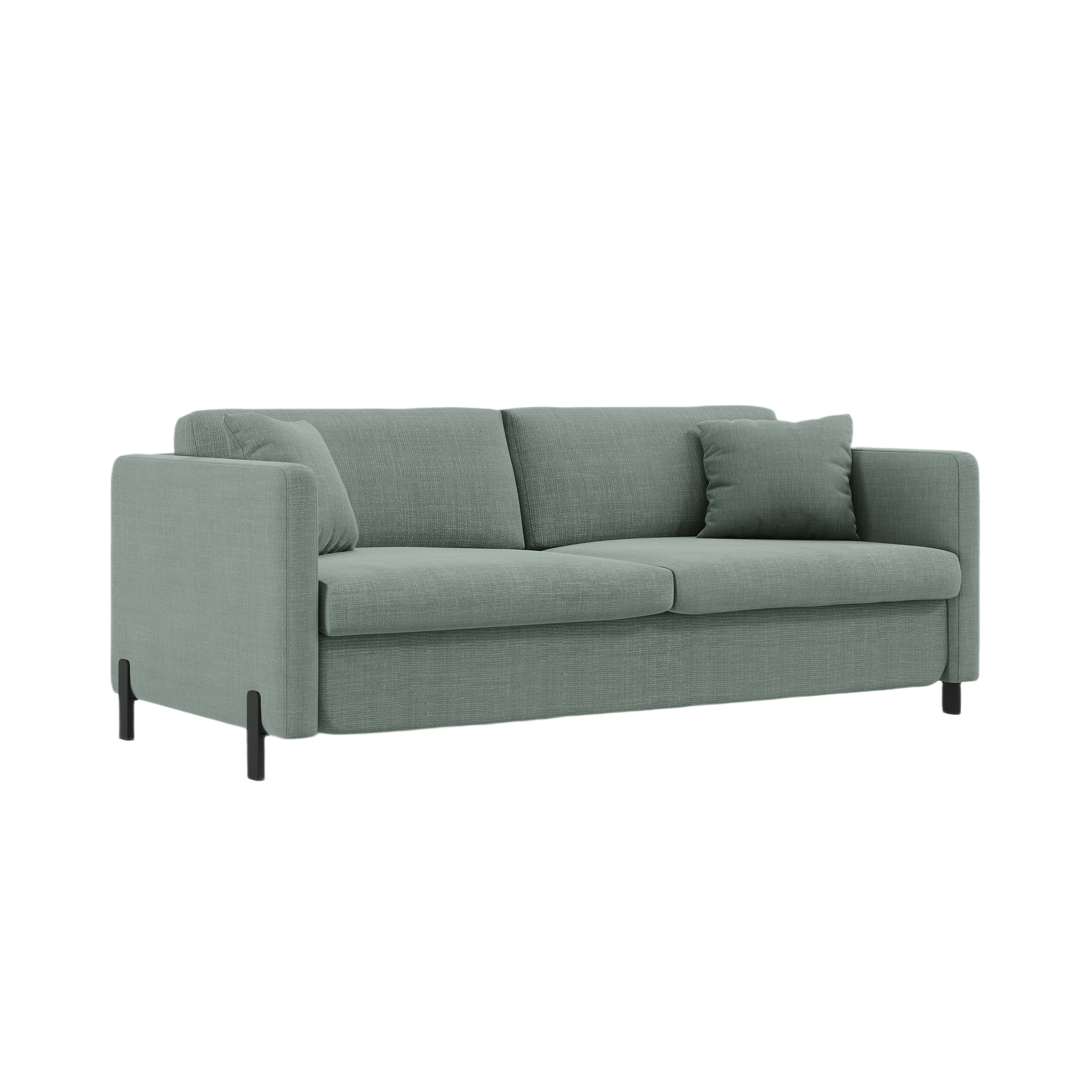 Sofa with bed function, "Gloria", 3 Seats, Mint, 202x102x80
Made in Europe