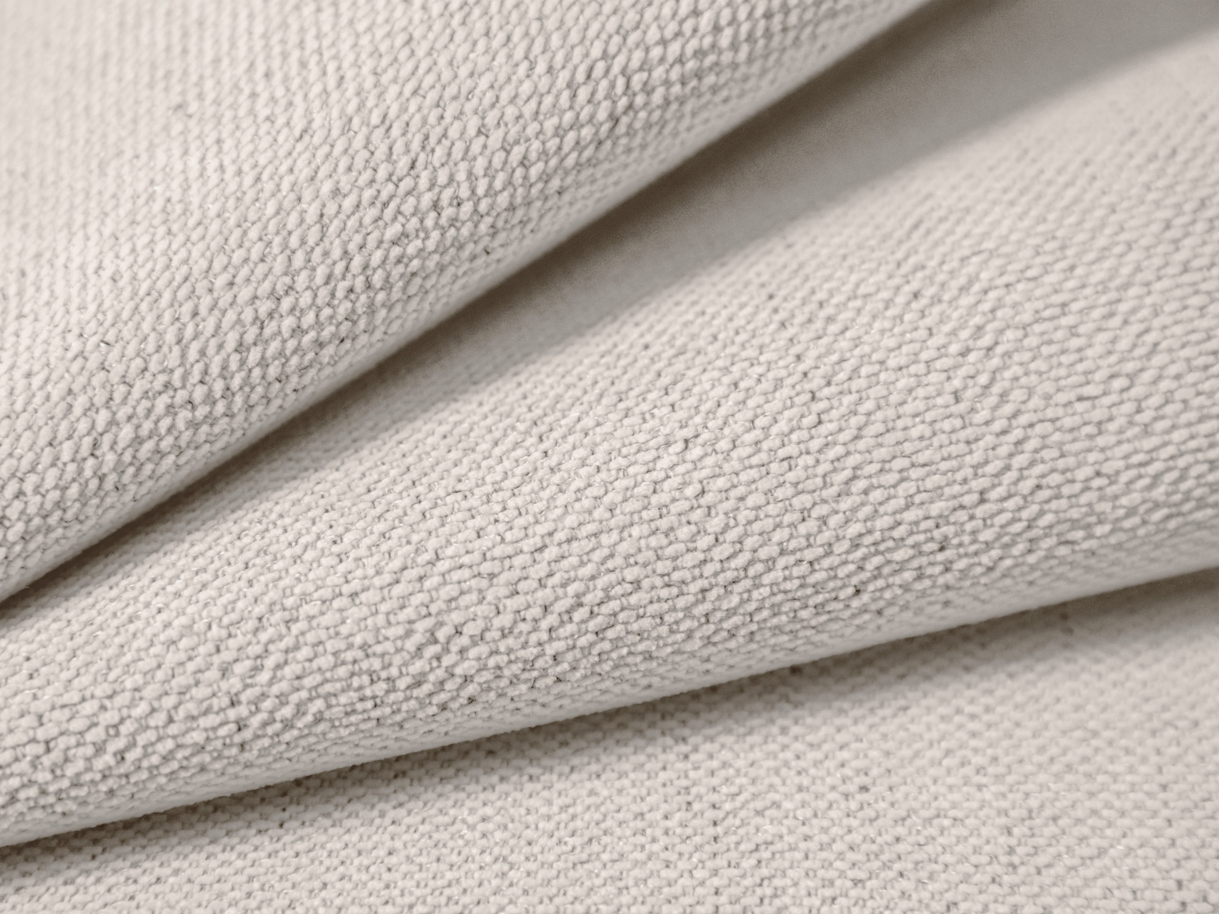 3-seater sofa with sleeping function VICTOR light beige chenille