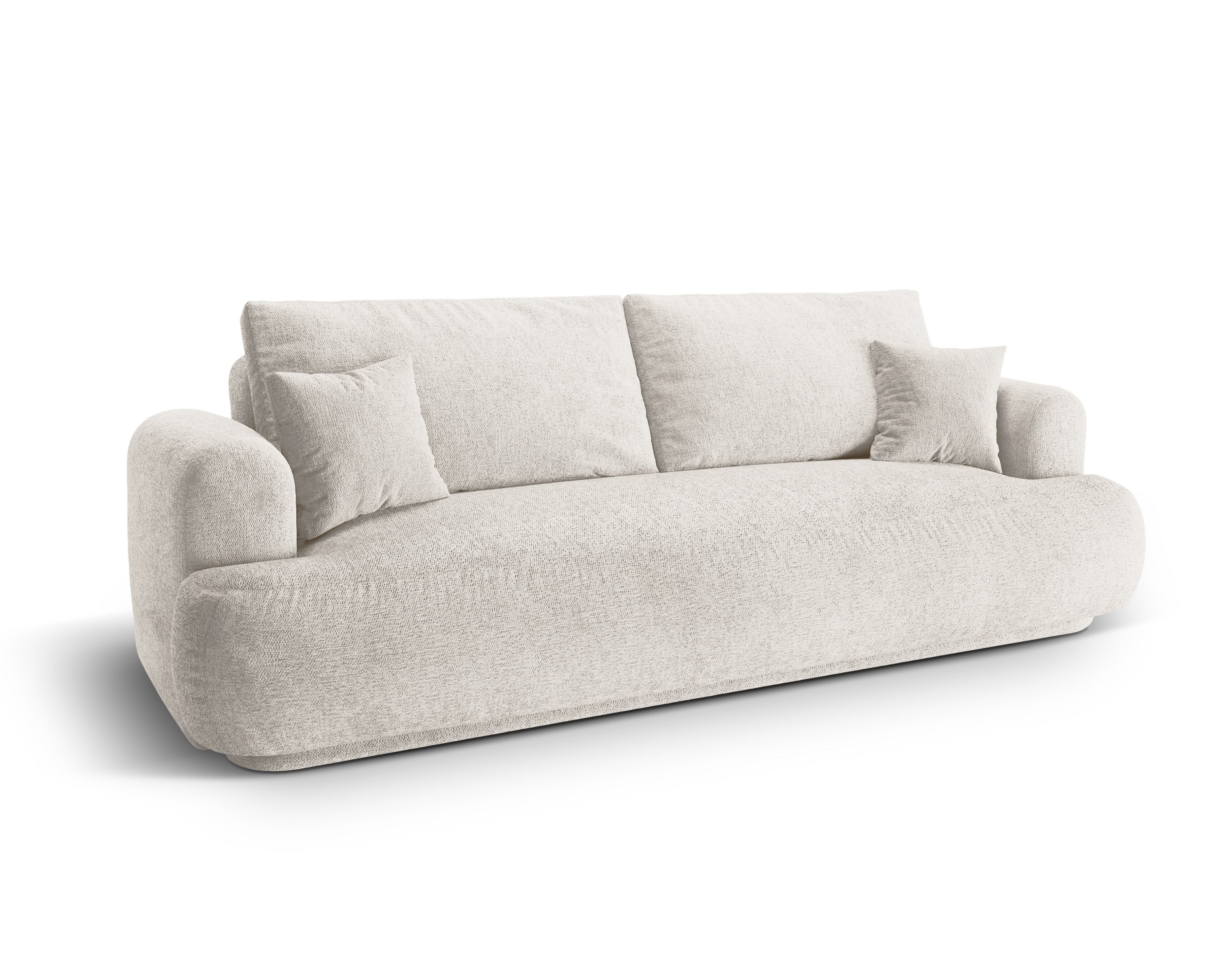 Sofa with sleeping function Ella Szarobeżowy