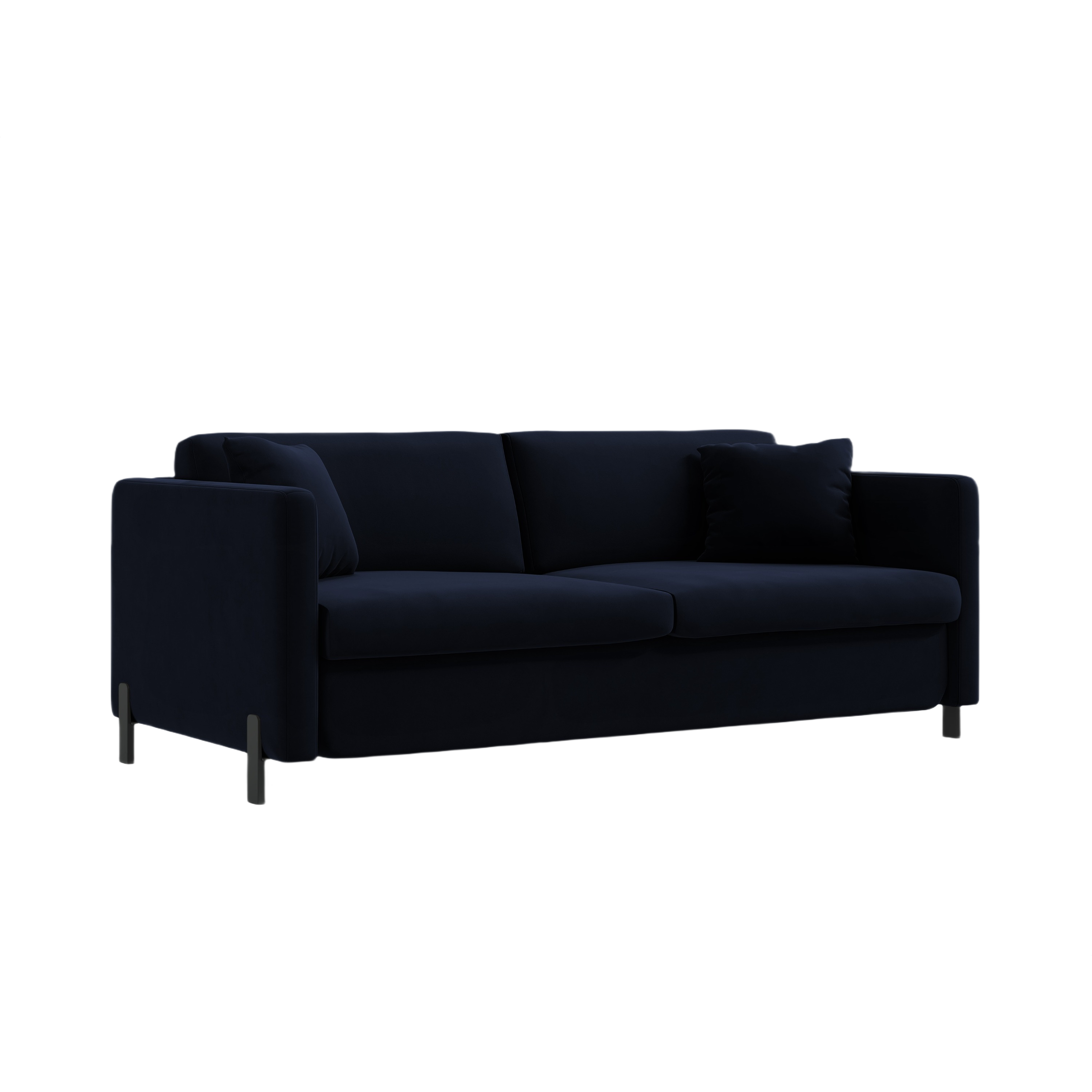 Velvet Sofa with Bed Function, "Gloria", 3 Seats, Royal Blue, 202x102x80
Made in Europe