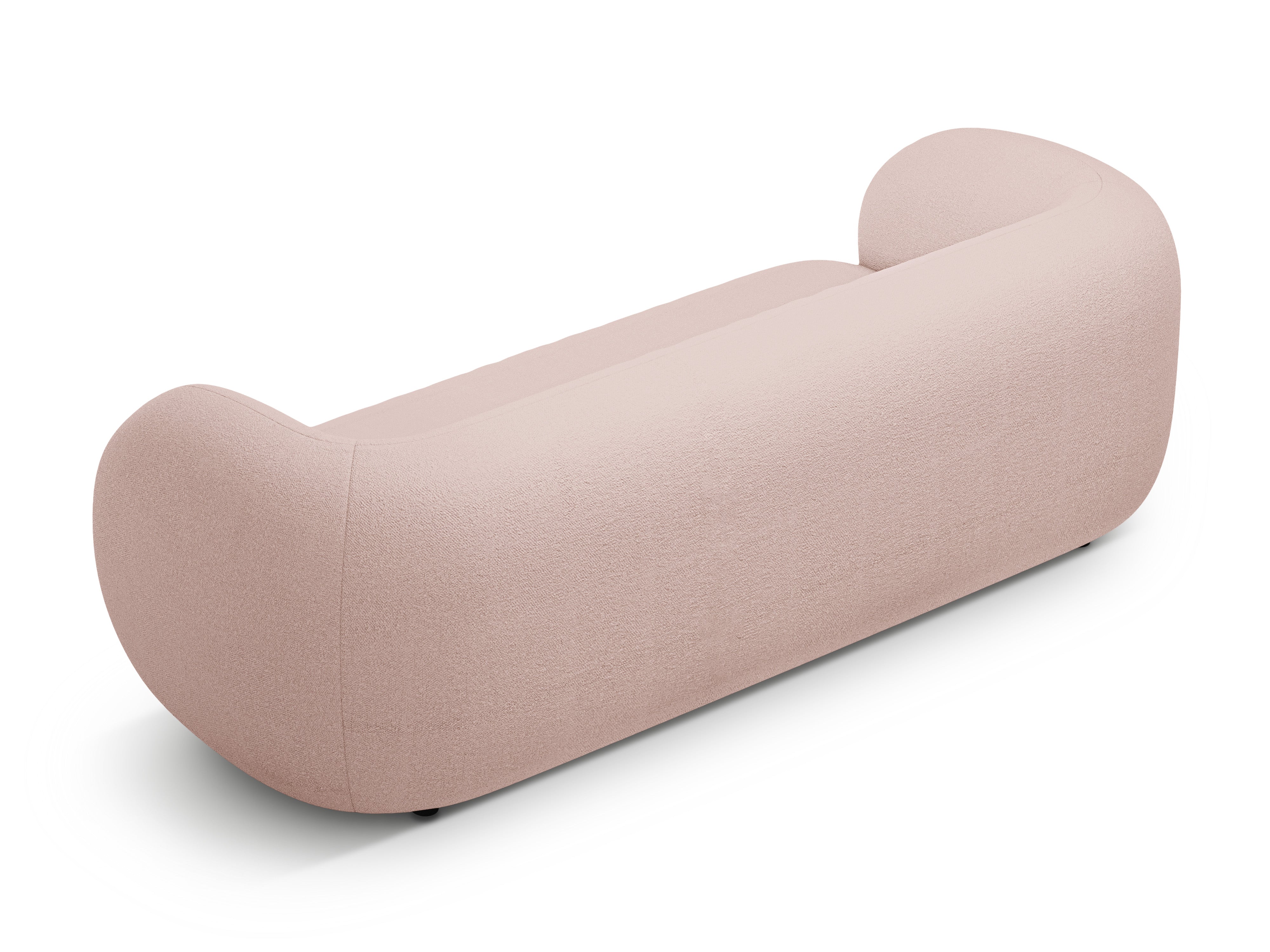 KATE 3-Seater Sofa Pink Boucle