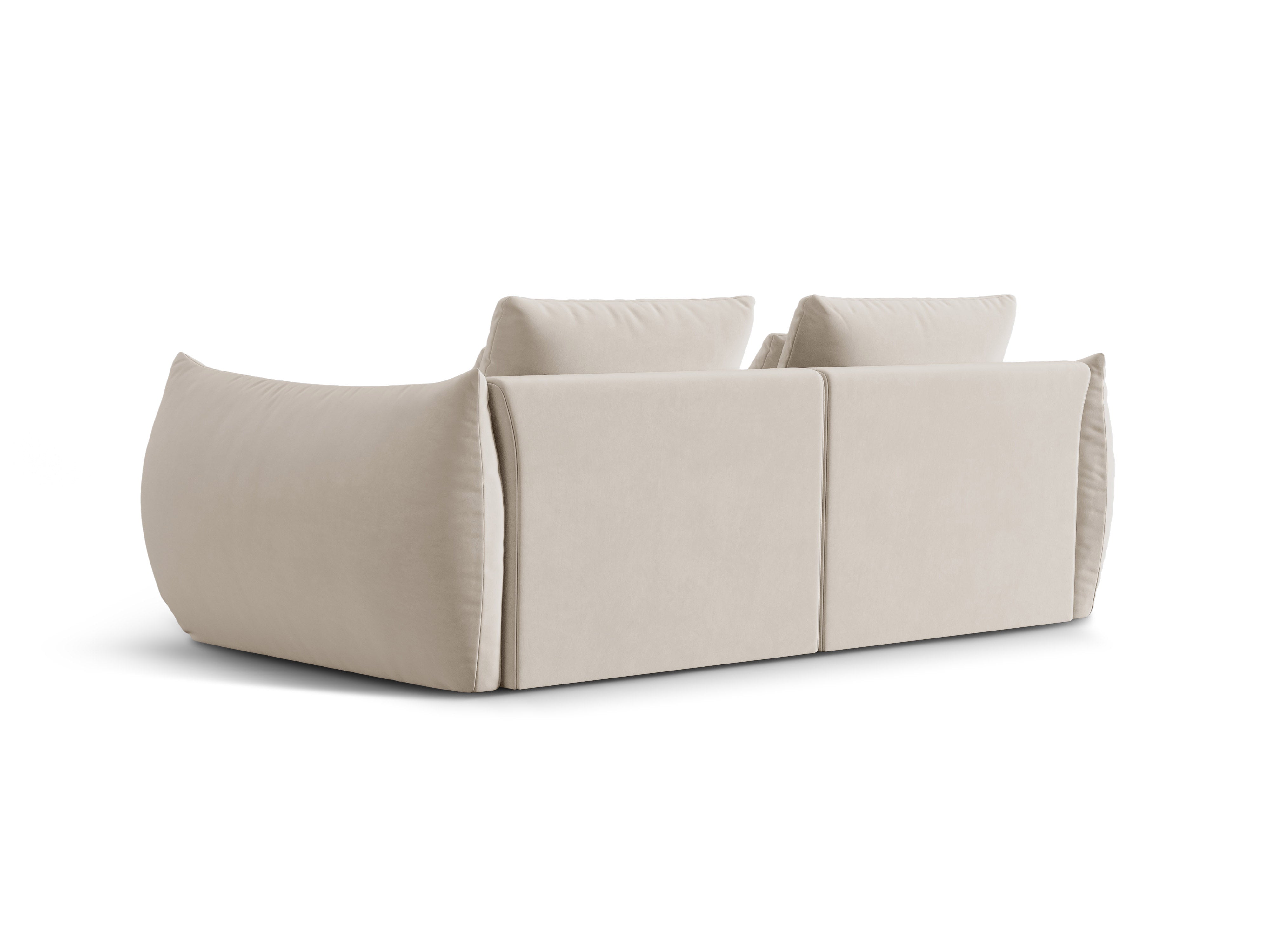 Blüte Ecru Velvet Sofa