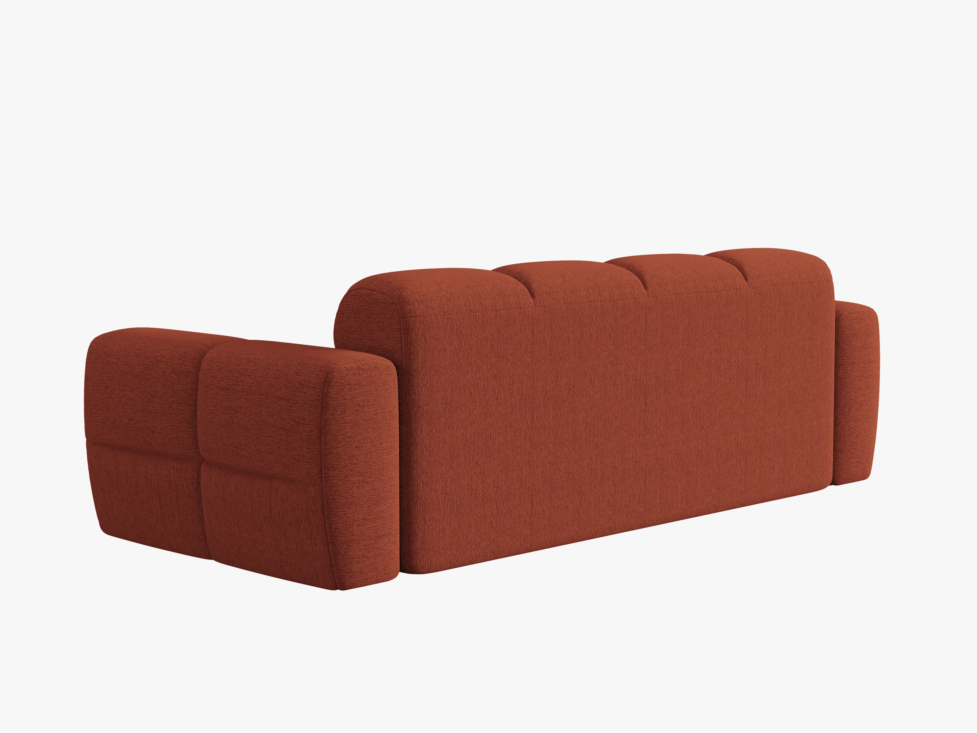 Sofa 3-Sitzer LISA terrakotta Chenille