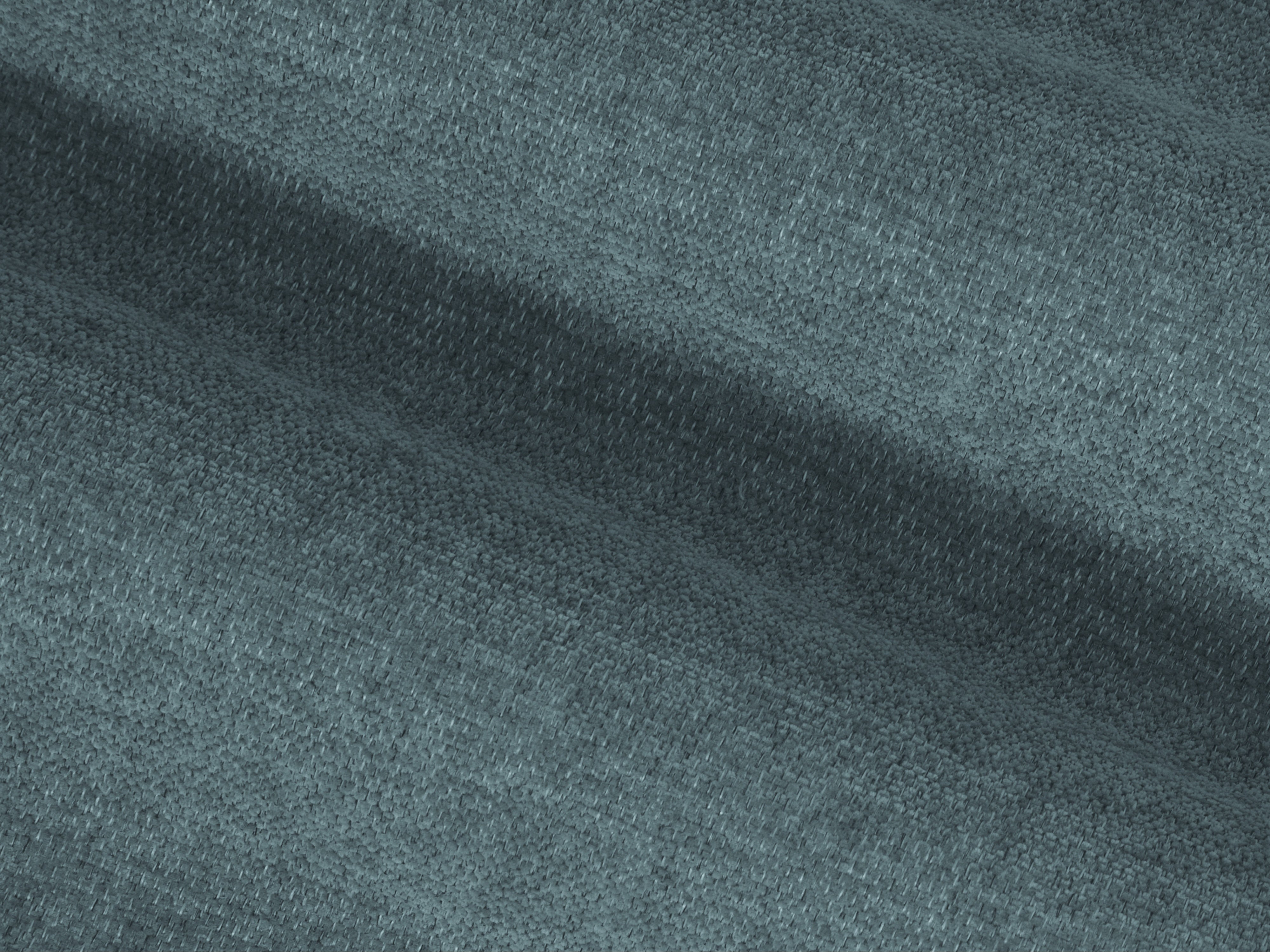 Sofa 3-Sitzer LISA hellblaues Chenille