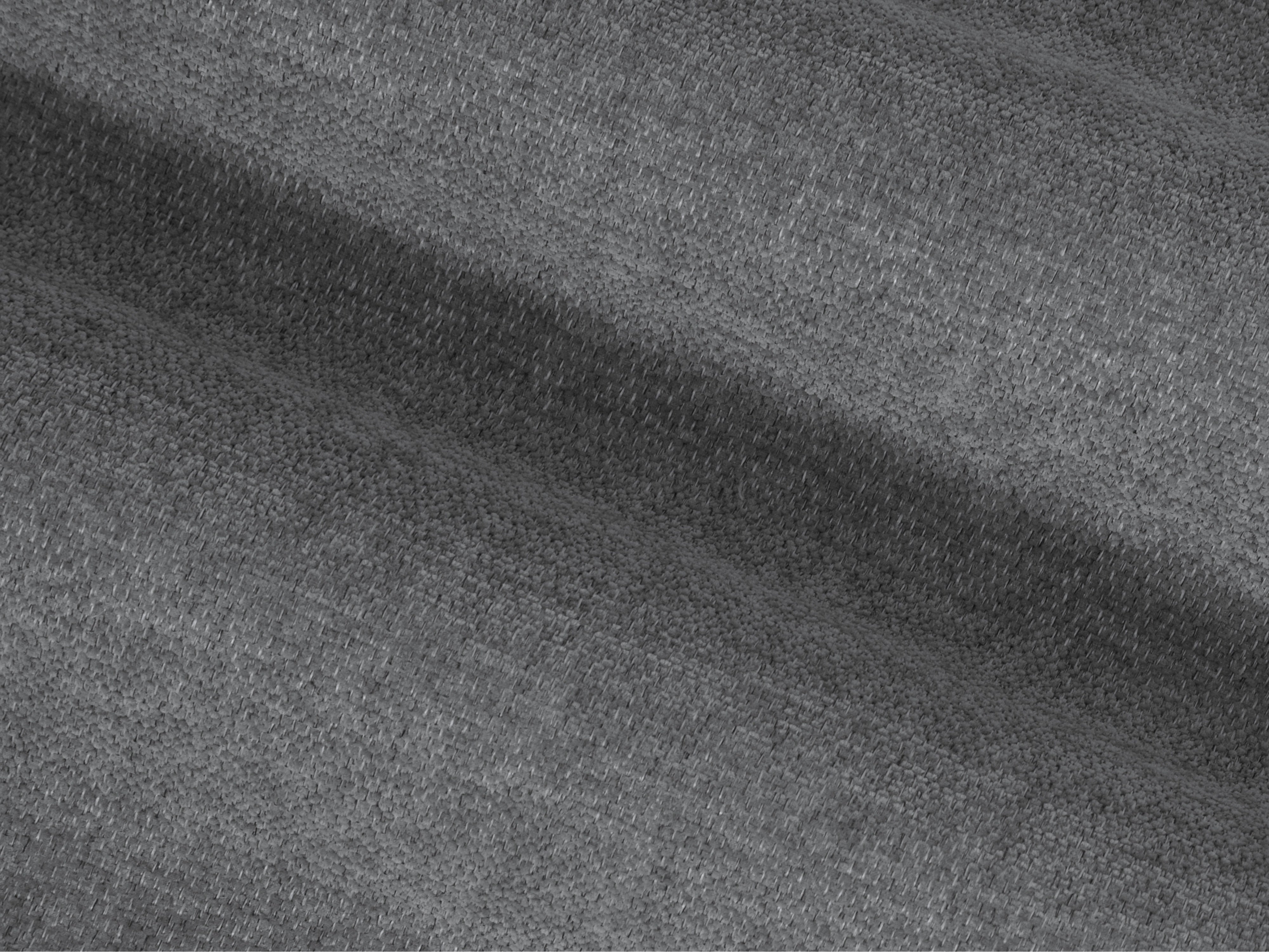 Sofa 3-Sitzer LISA graues Chenille