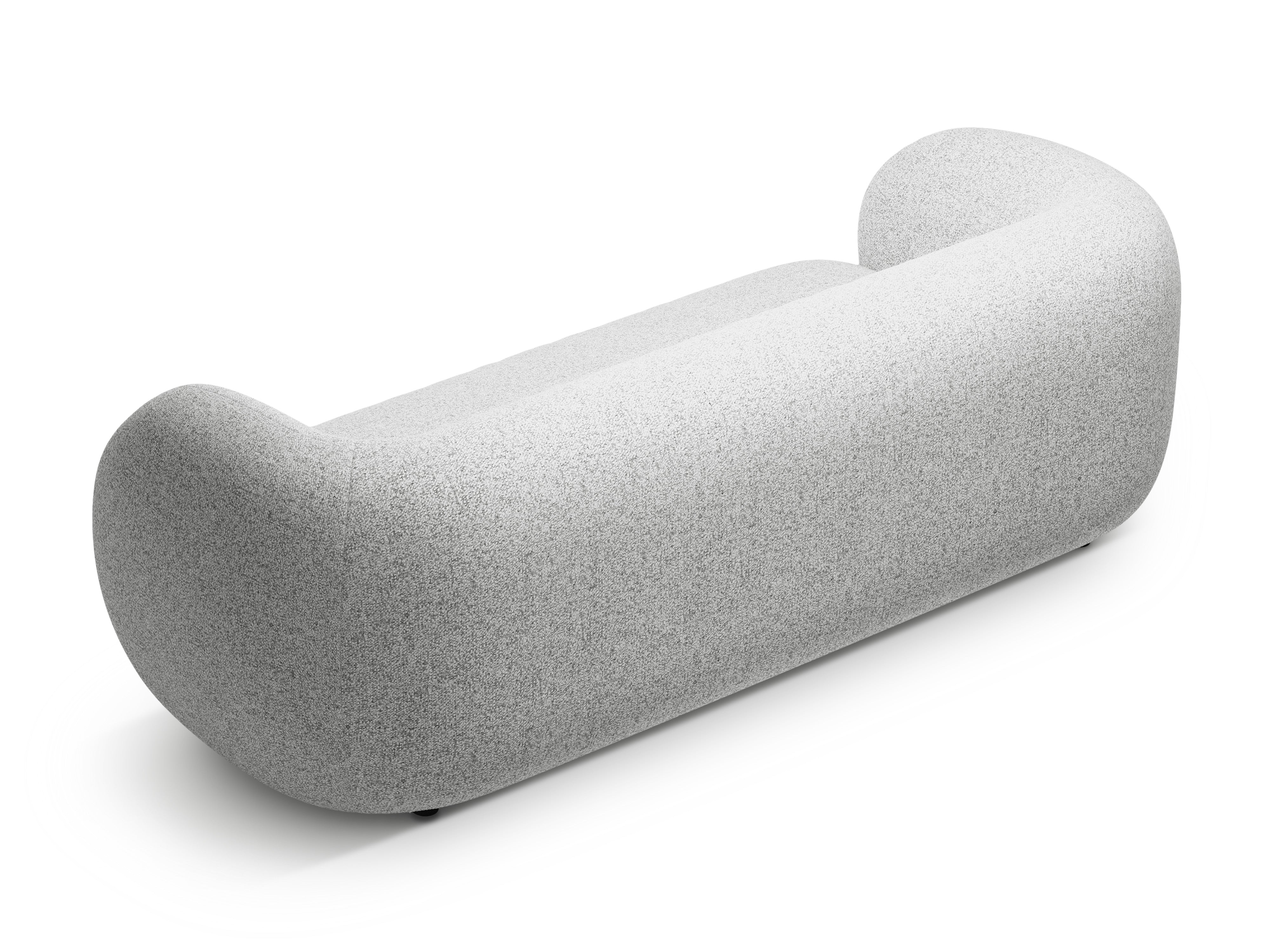 Sofa 3-Sitzer KATE hellgrau meliert