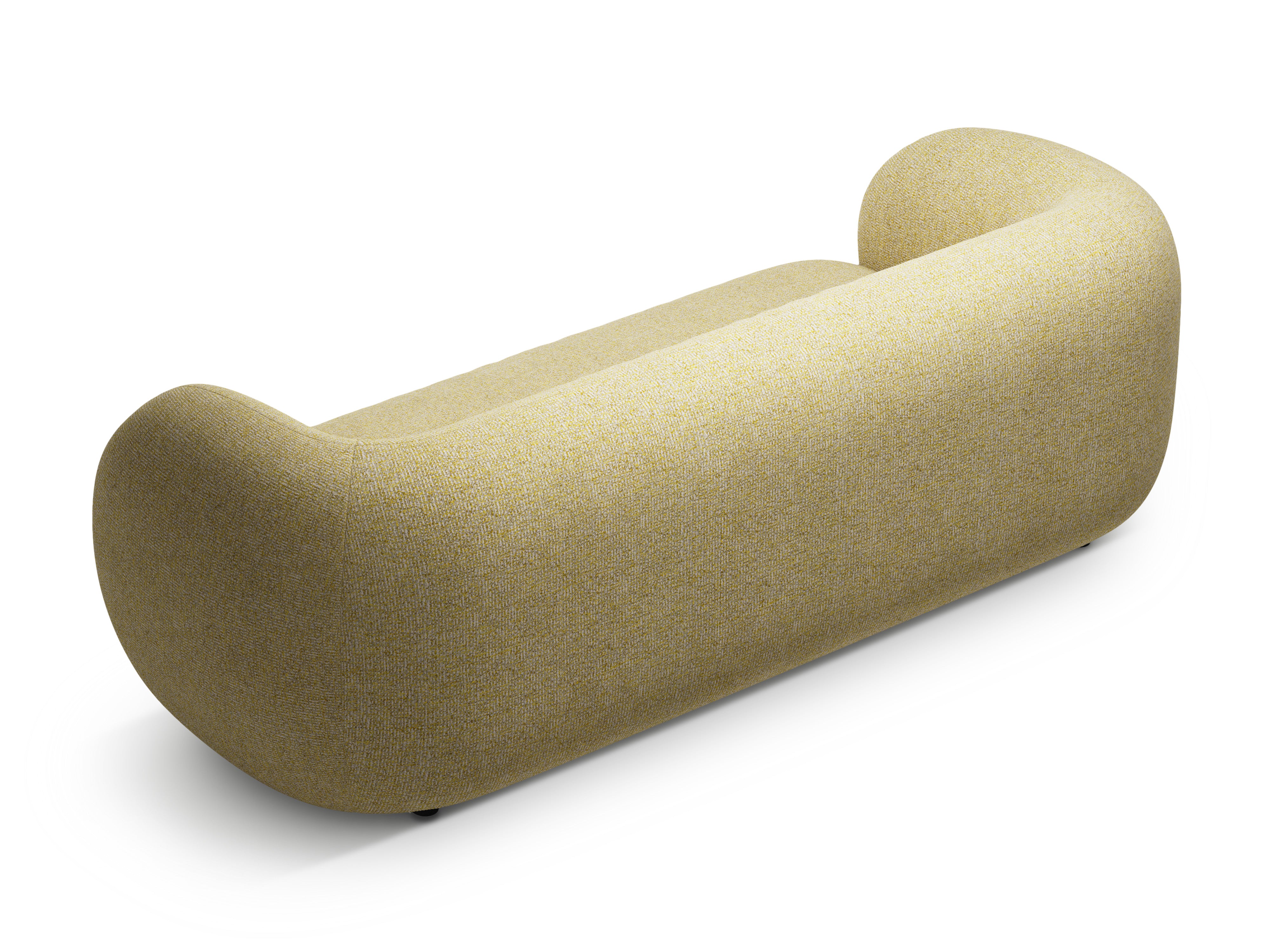 3-seater Sofa KATE yellow mélange