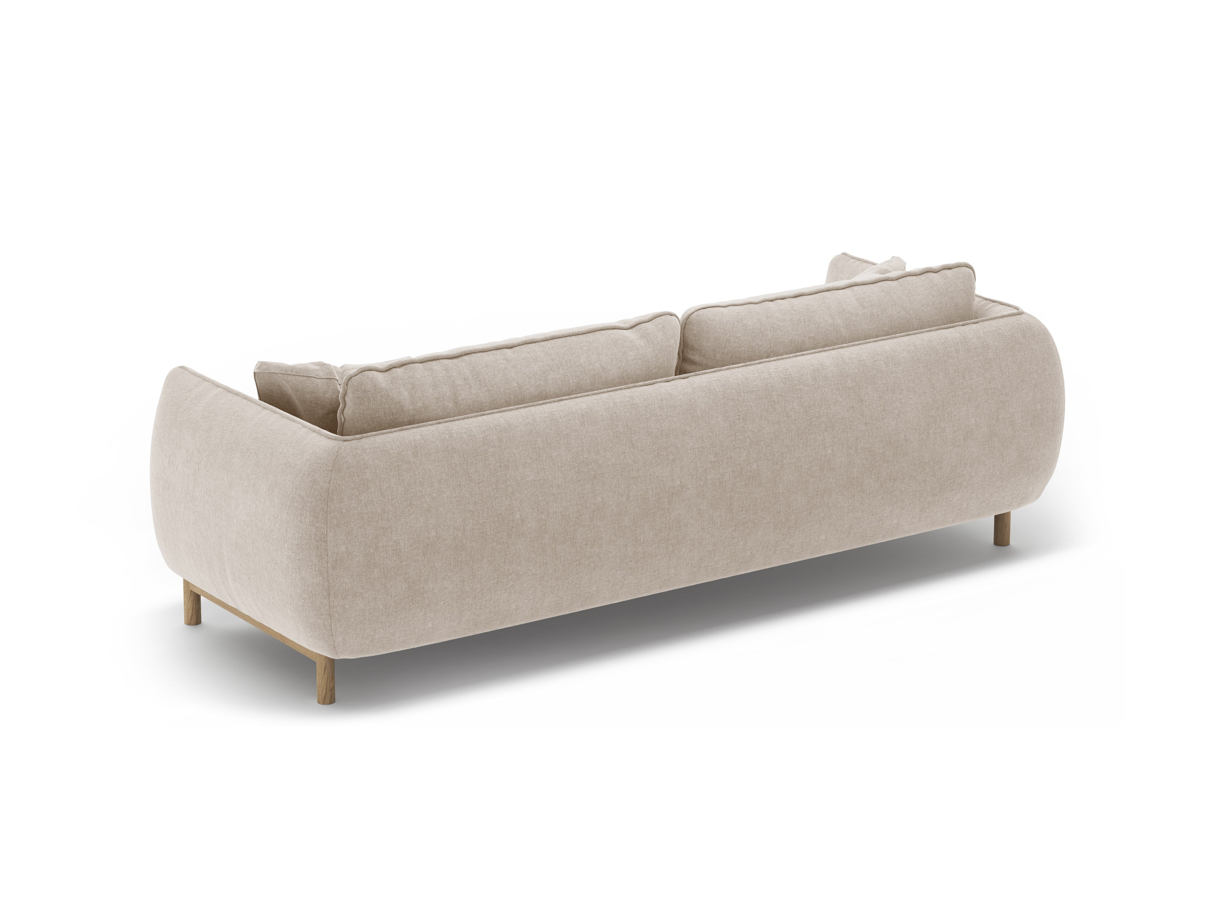 3-seater Sofa ADA light beige chenille
