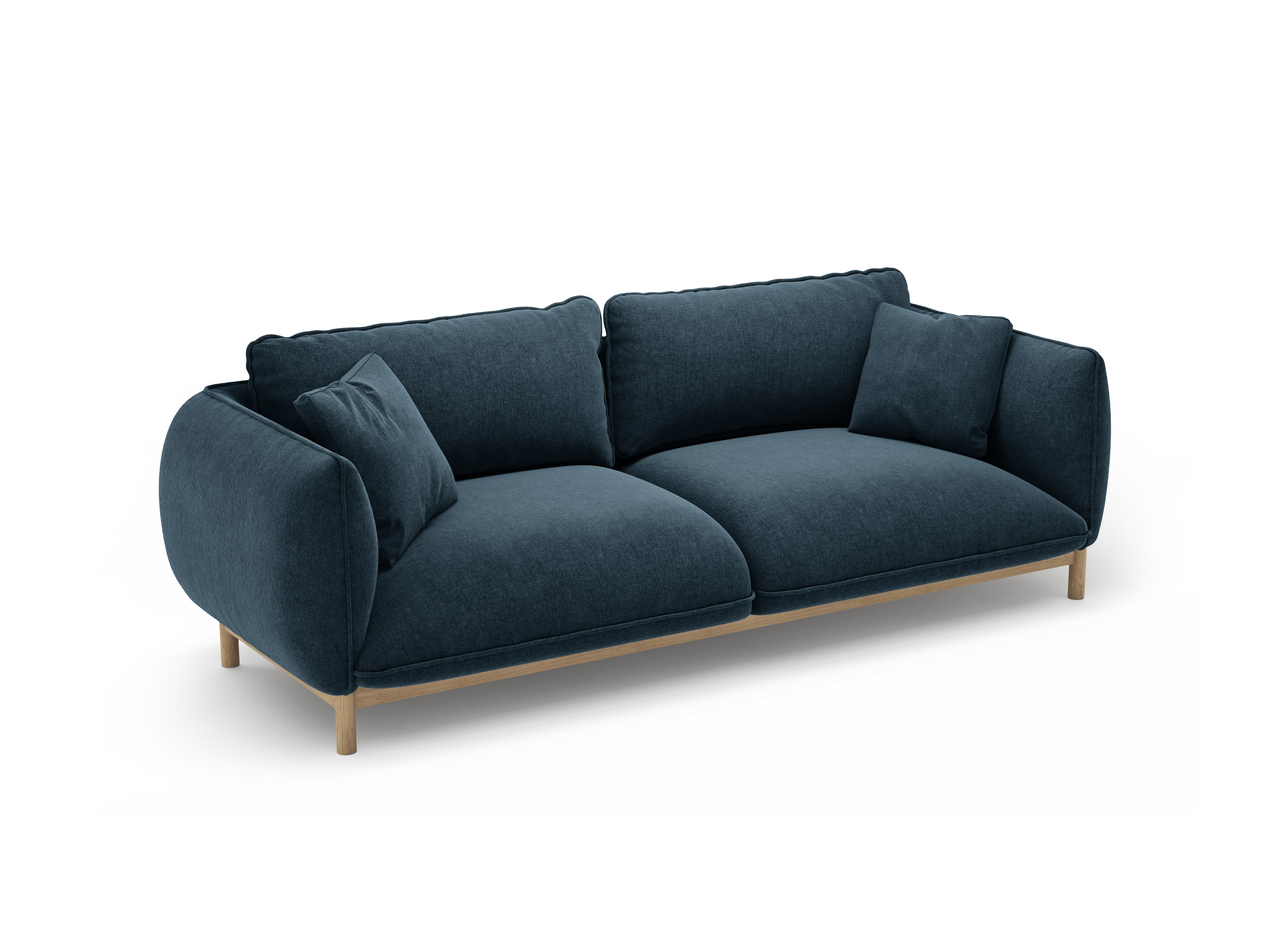 Sofa 3-Sitzer ADA meerblau Chenille