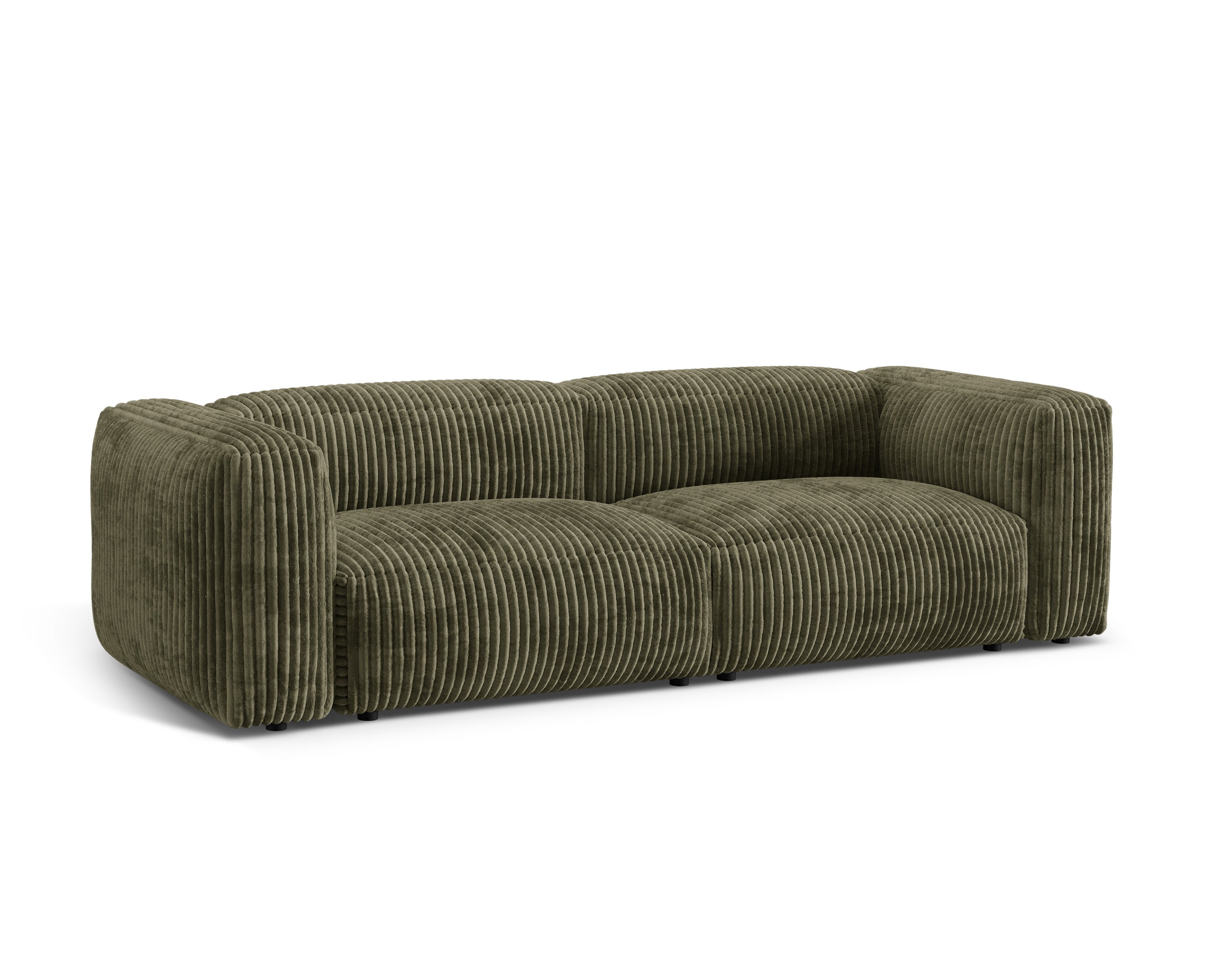 3-Sitzer-Sofa Martina Zielony Cordurian