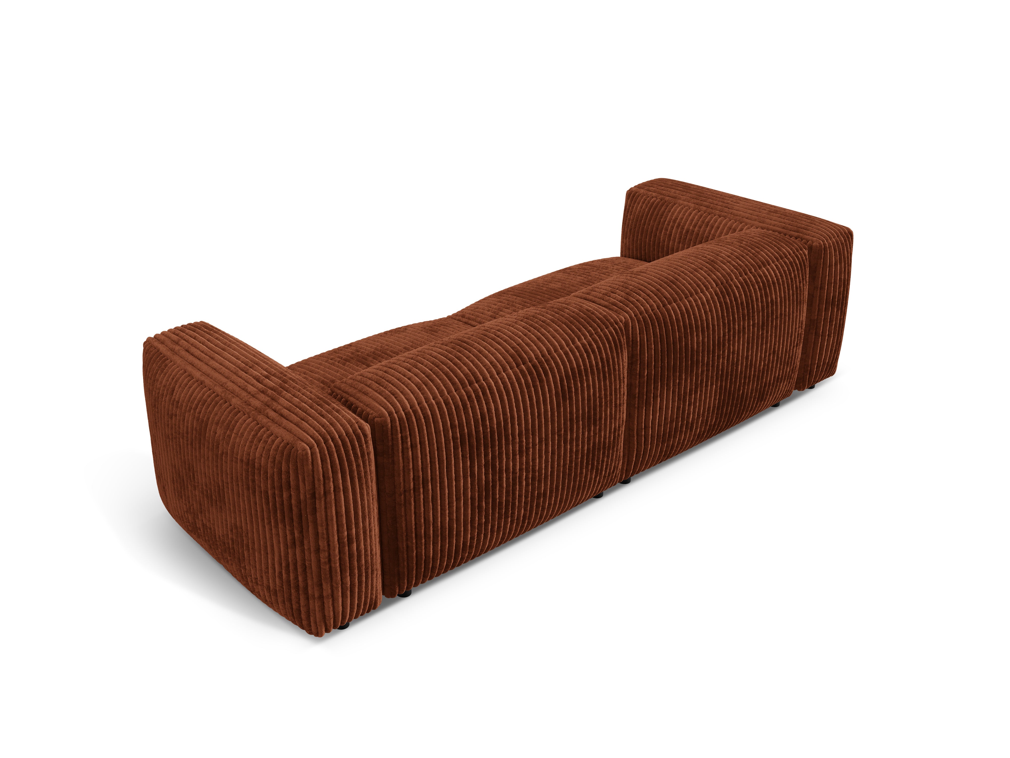 Martin 3-Personen-Sofa-Ziegelstein Cord