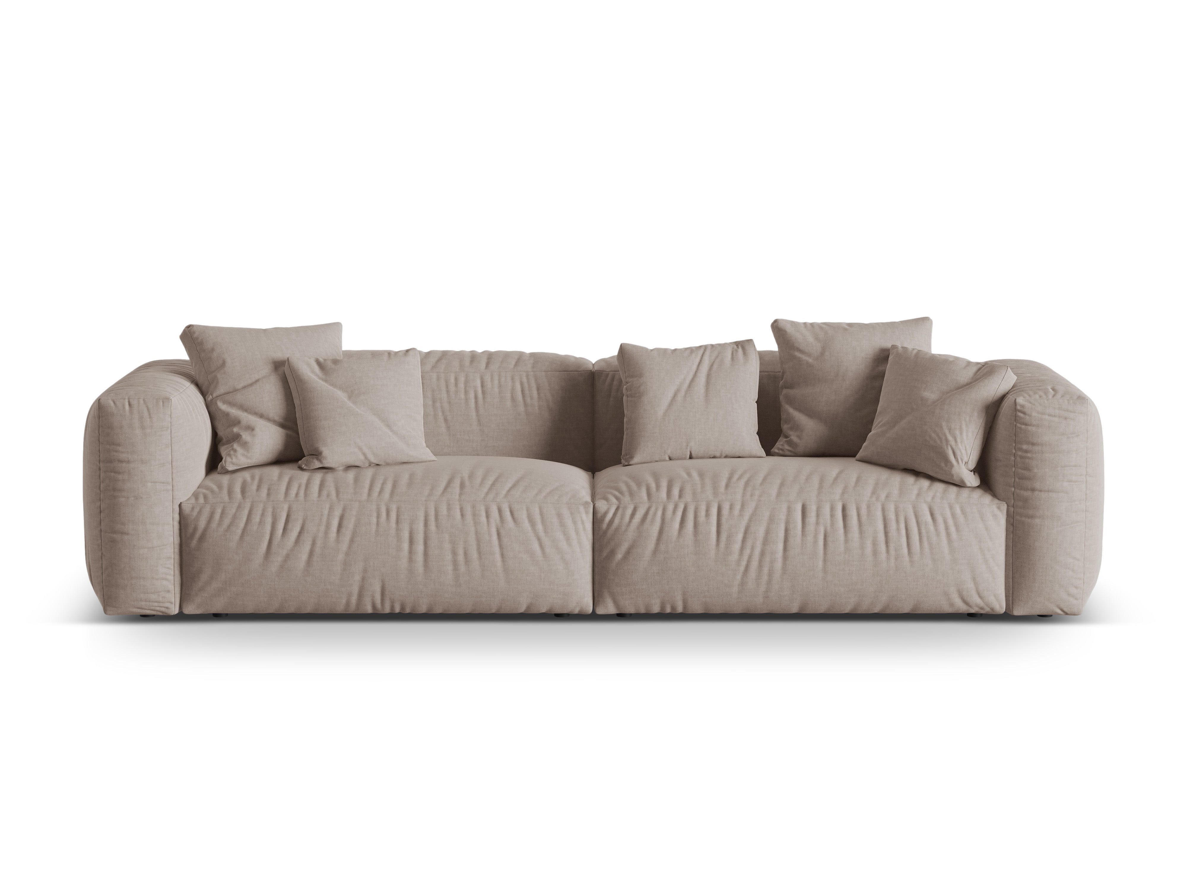 Martin 4-person sofa dark beige