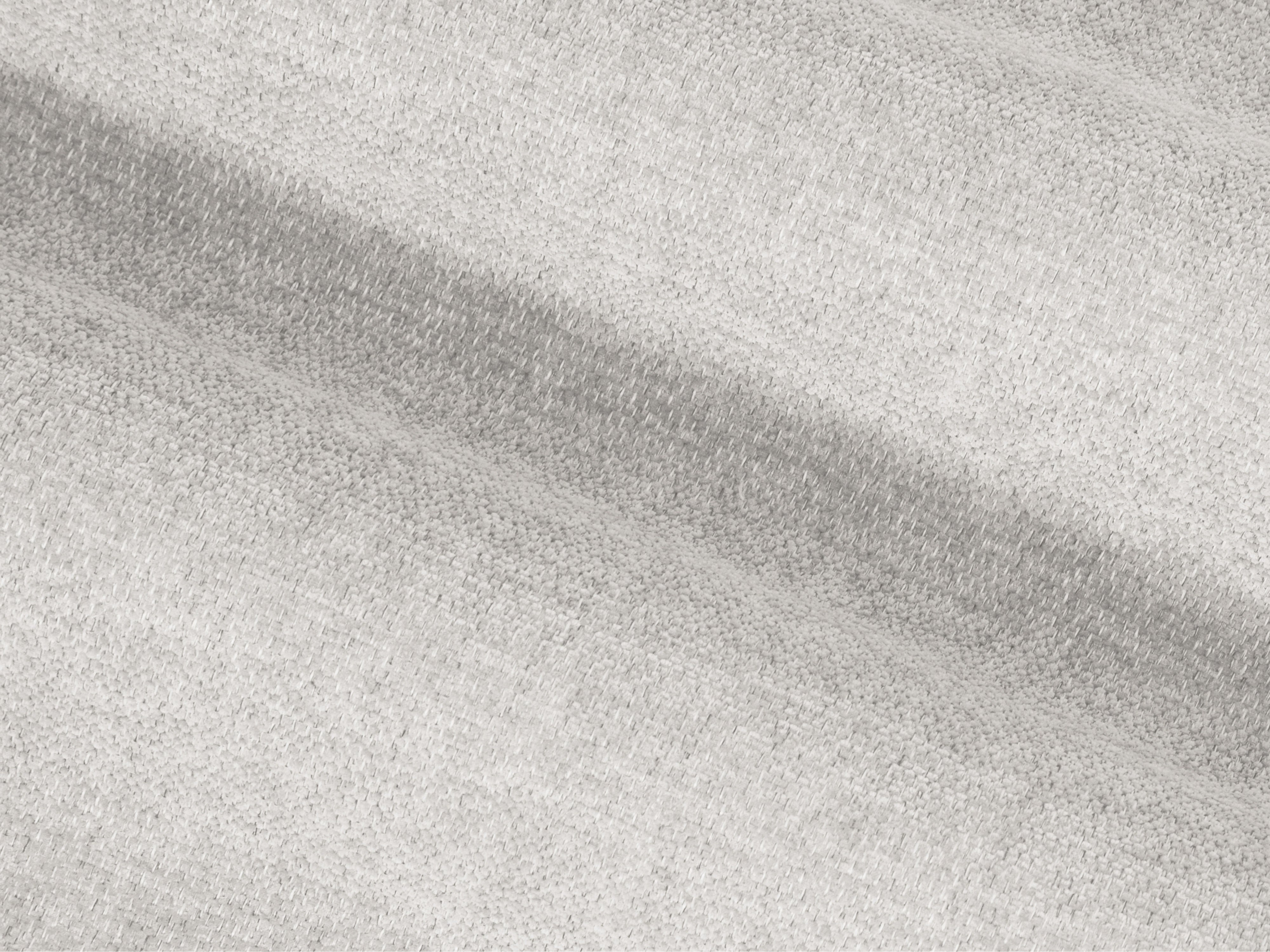 4-seater sofa LISA light gray chenille