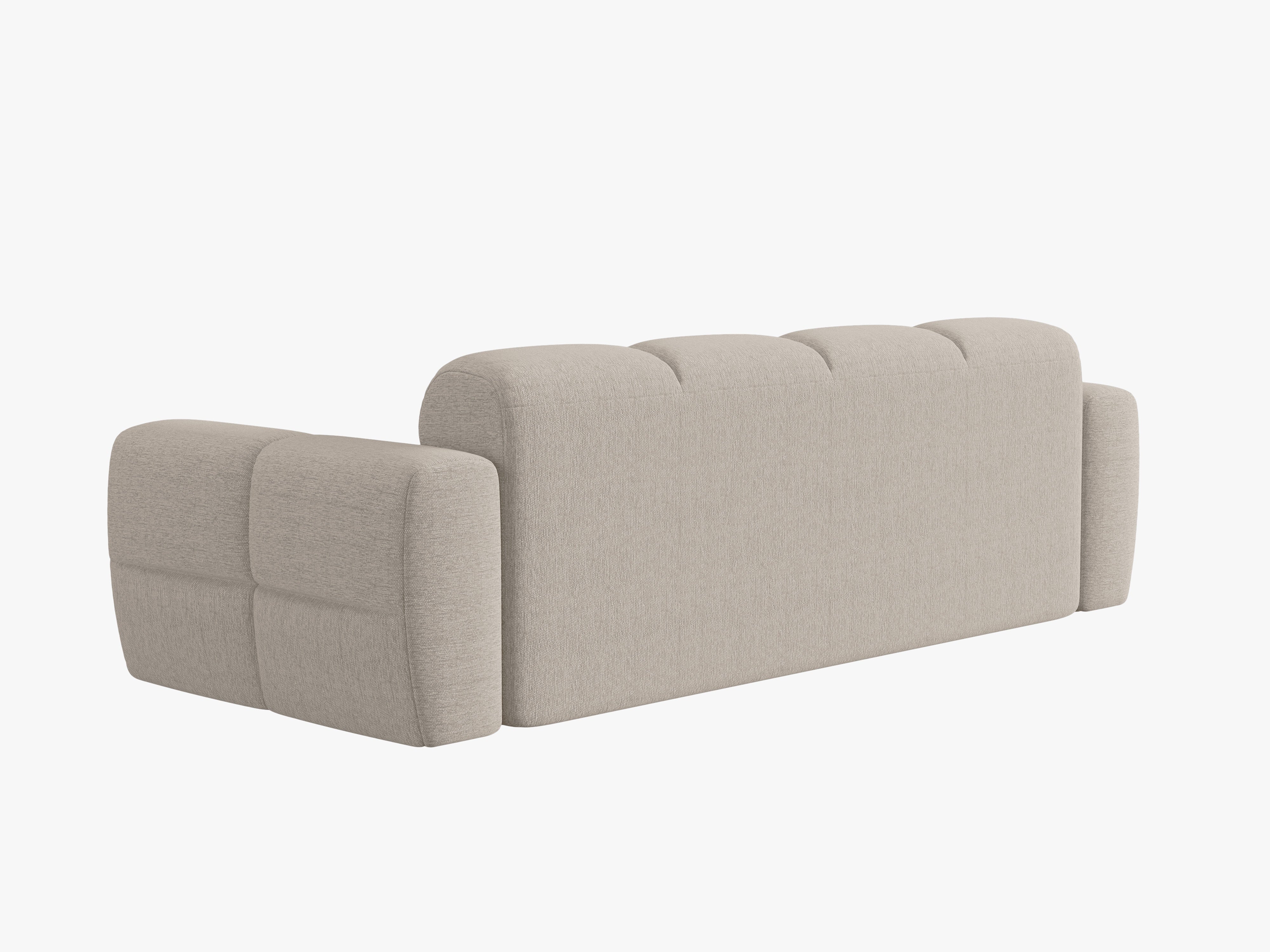 4-seater sofa LISA sand chenille