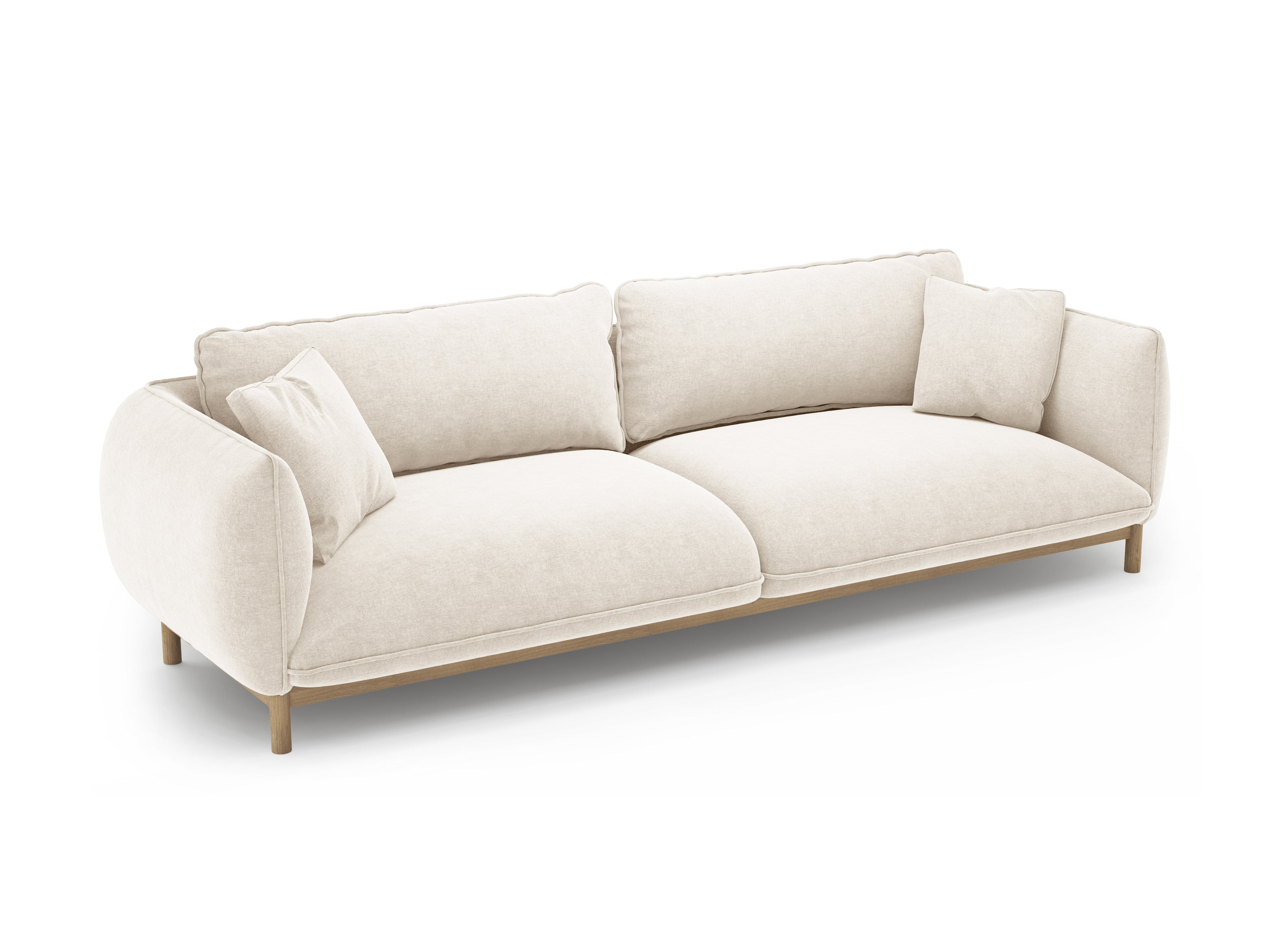 4-seater Sofa ADA ivory chenille