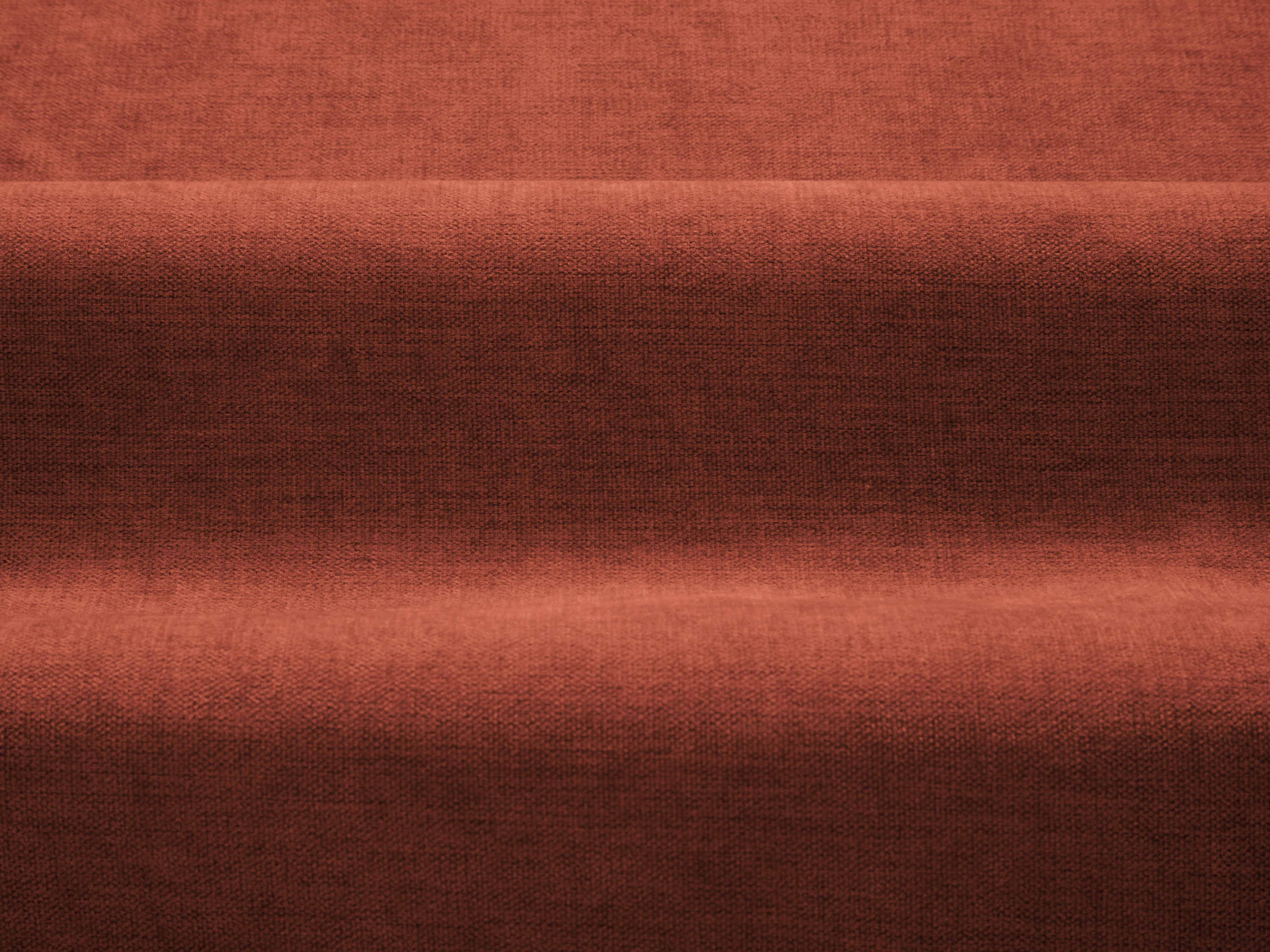 4-seater ADA sofa in chestnut chenille