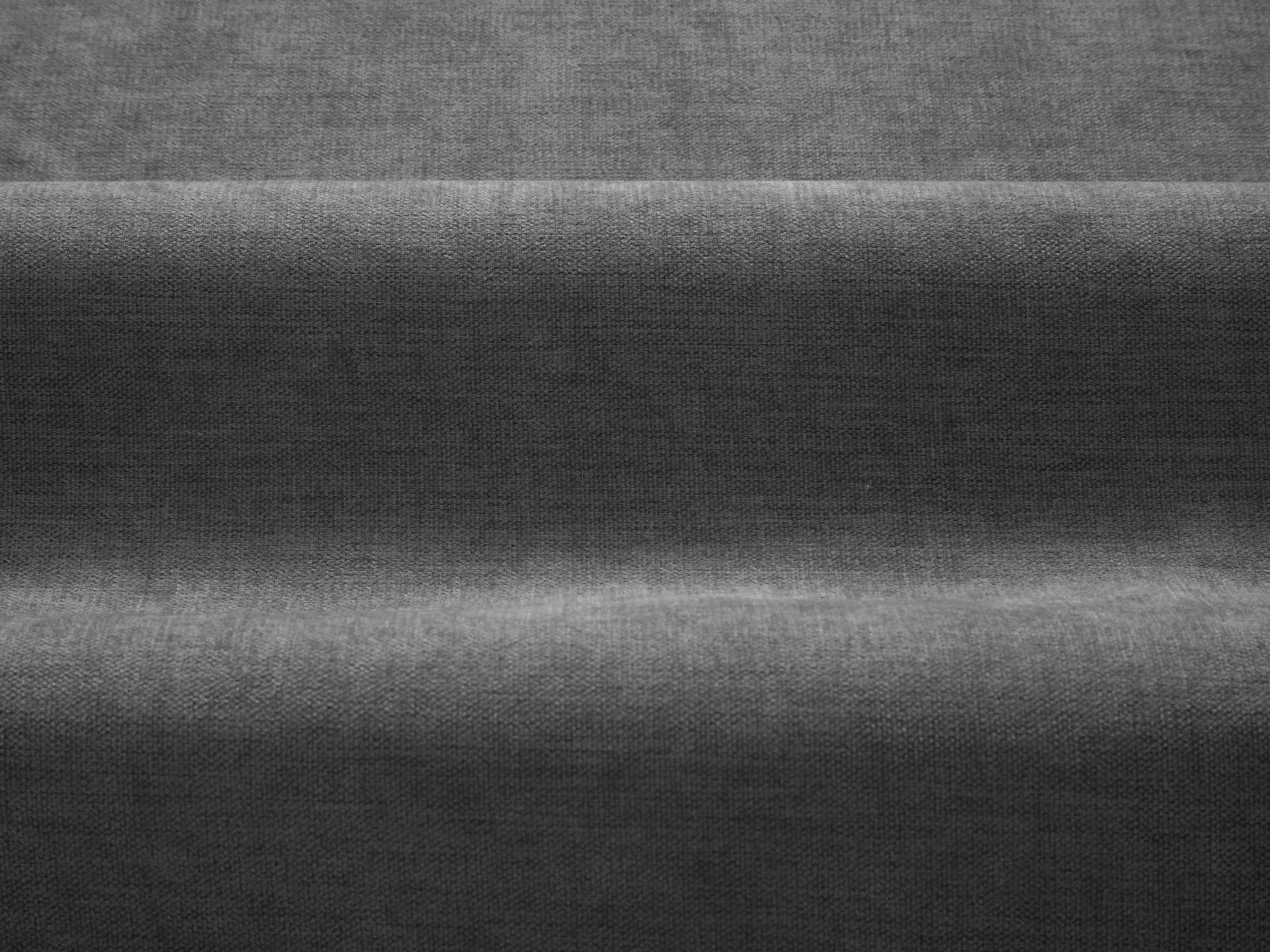 Sofa für 4 Personen ADA dunkelgrau Chenille