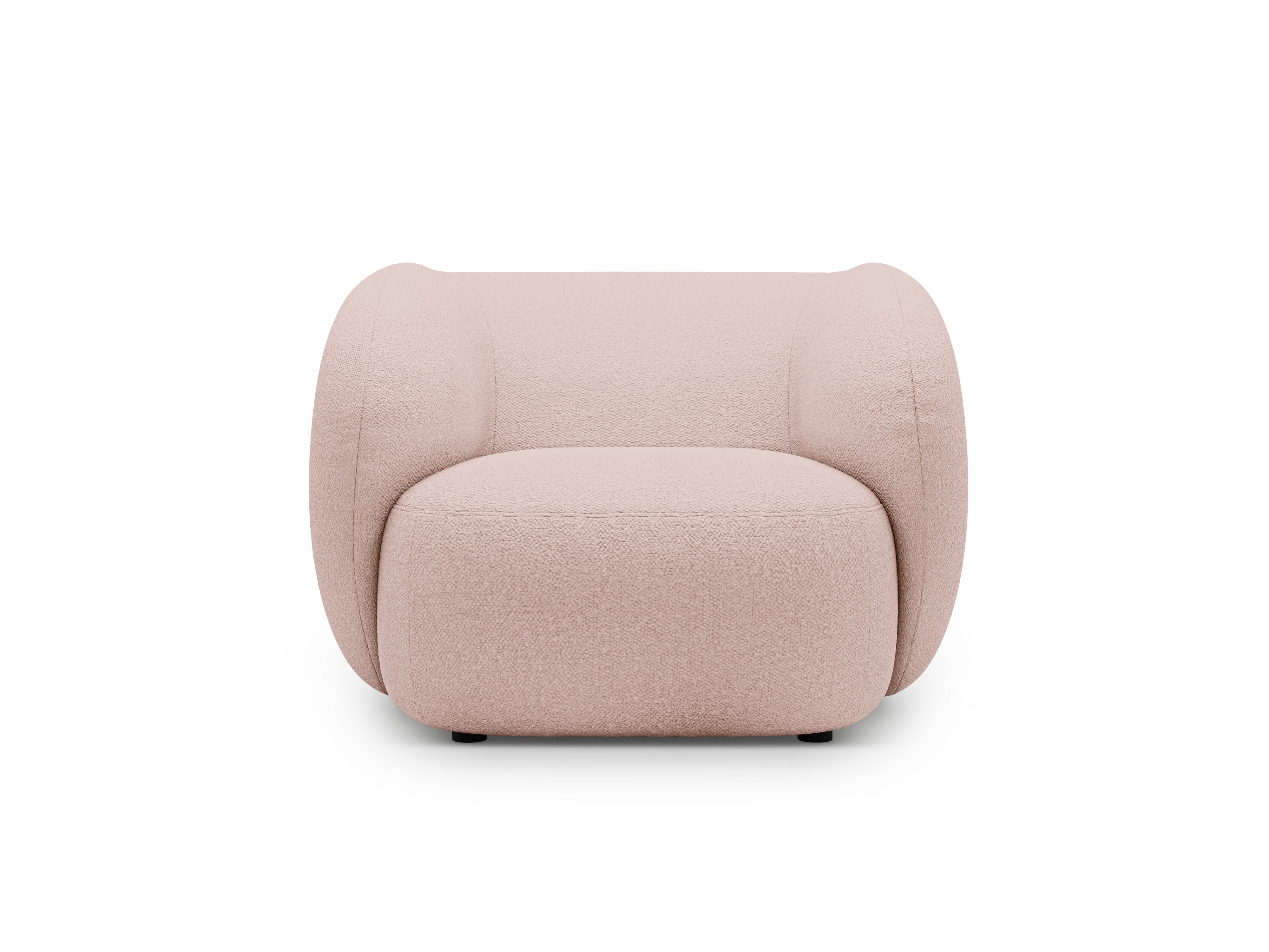 Sessel KATE rosa Boucle