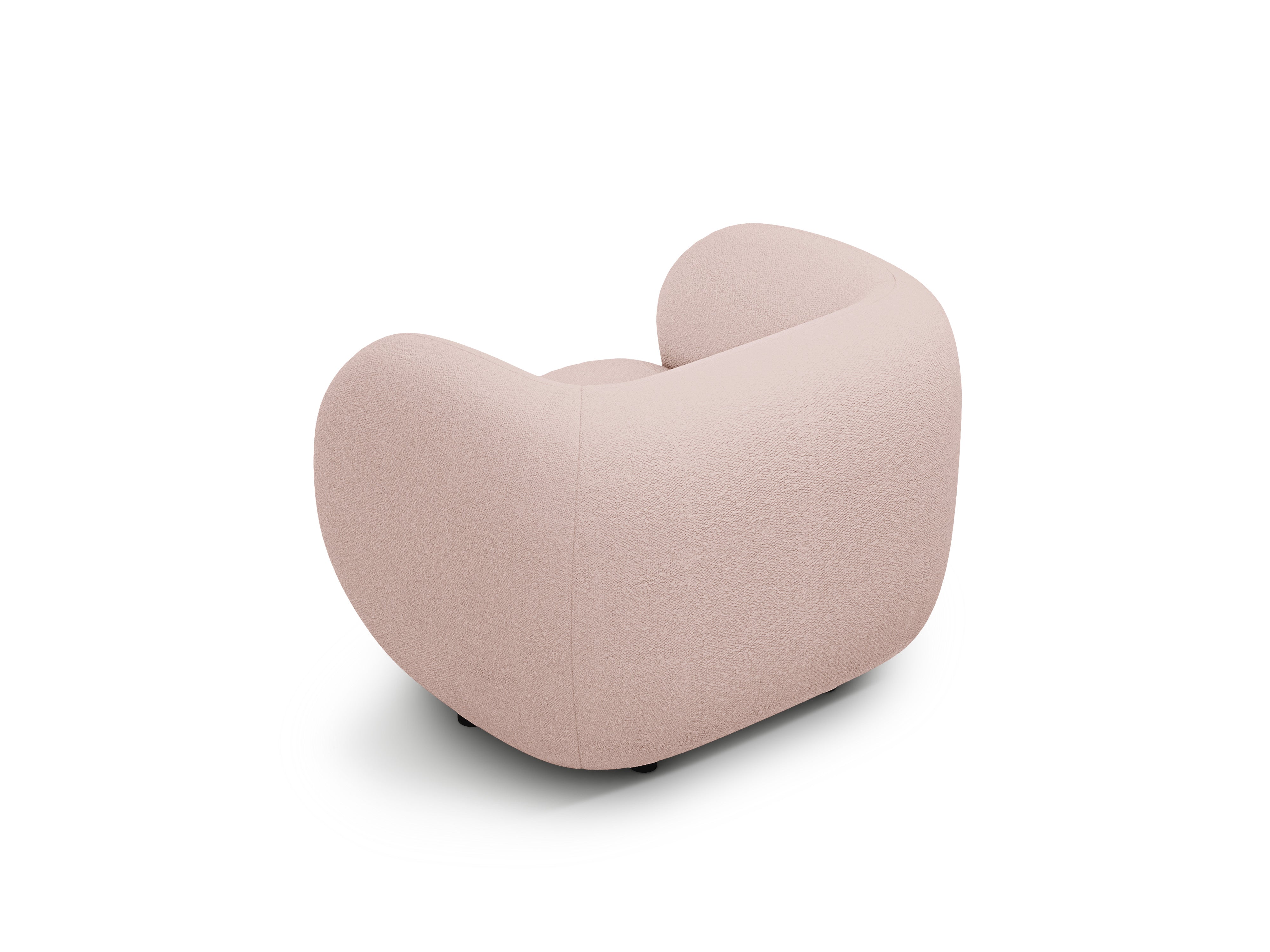 Sessel KATE rosa Boucle