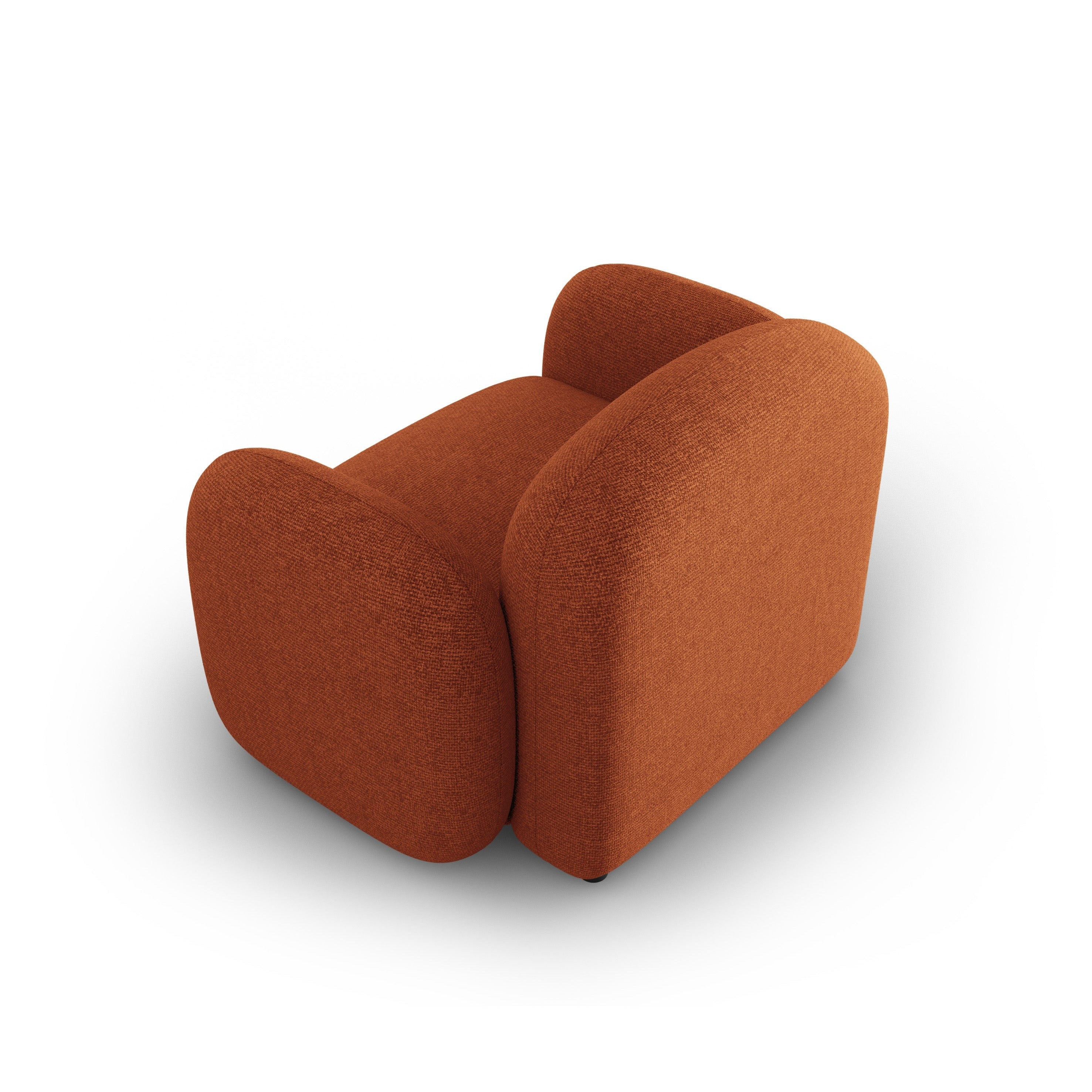 Fotel BLAIR szenil terracotta melanż Micadoni Eye on Design
