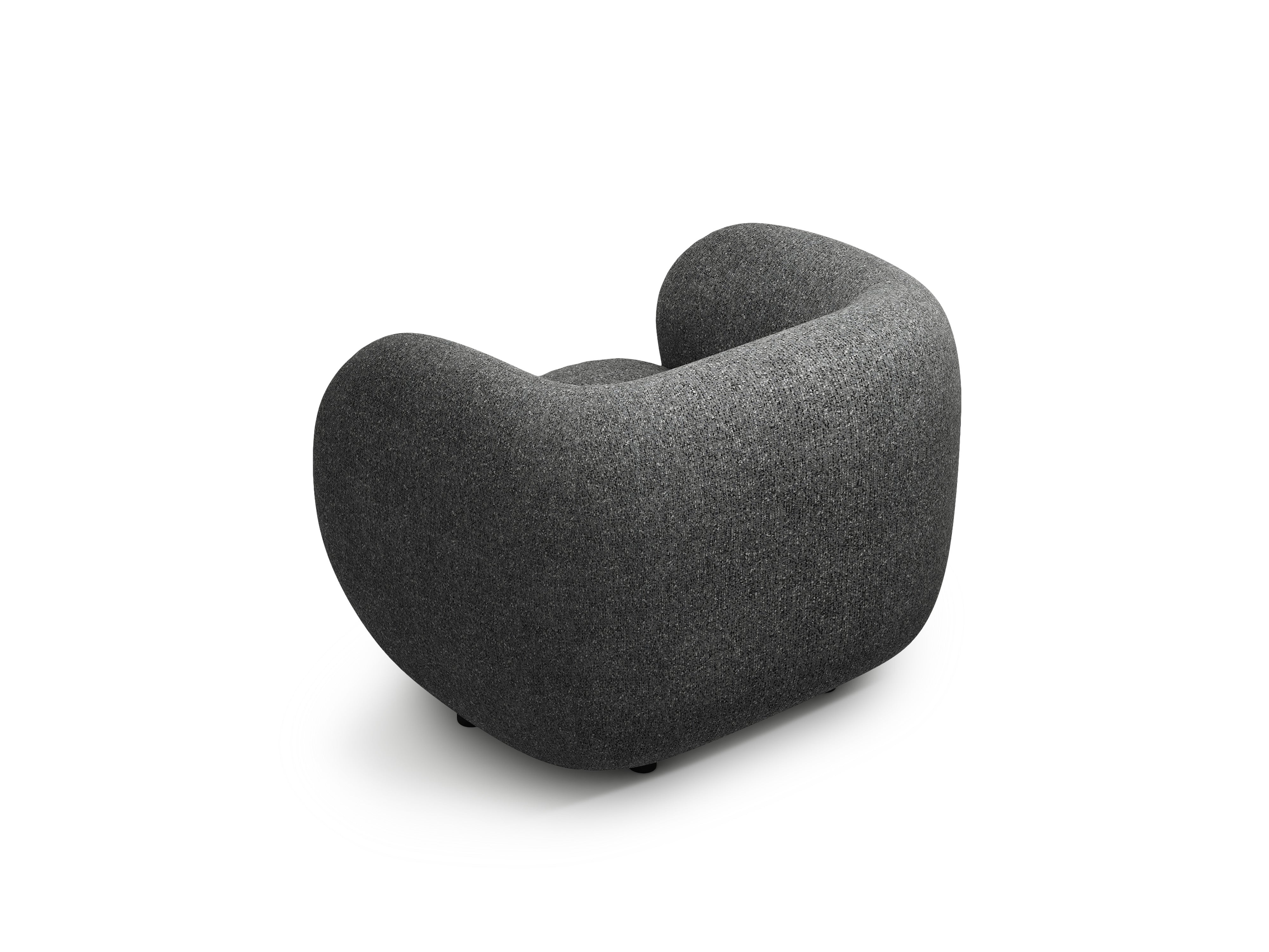 KATE Armchair Dark Gray Melange