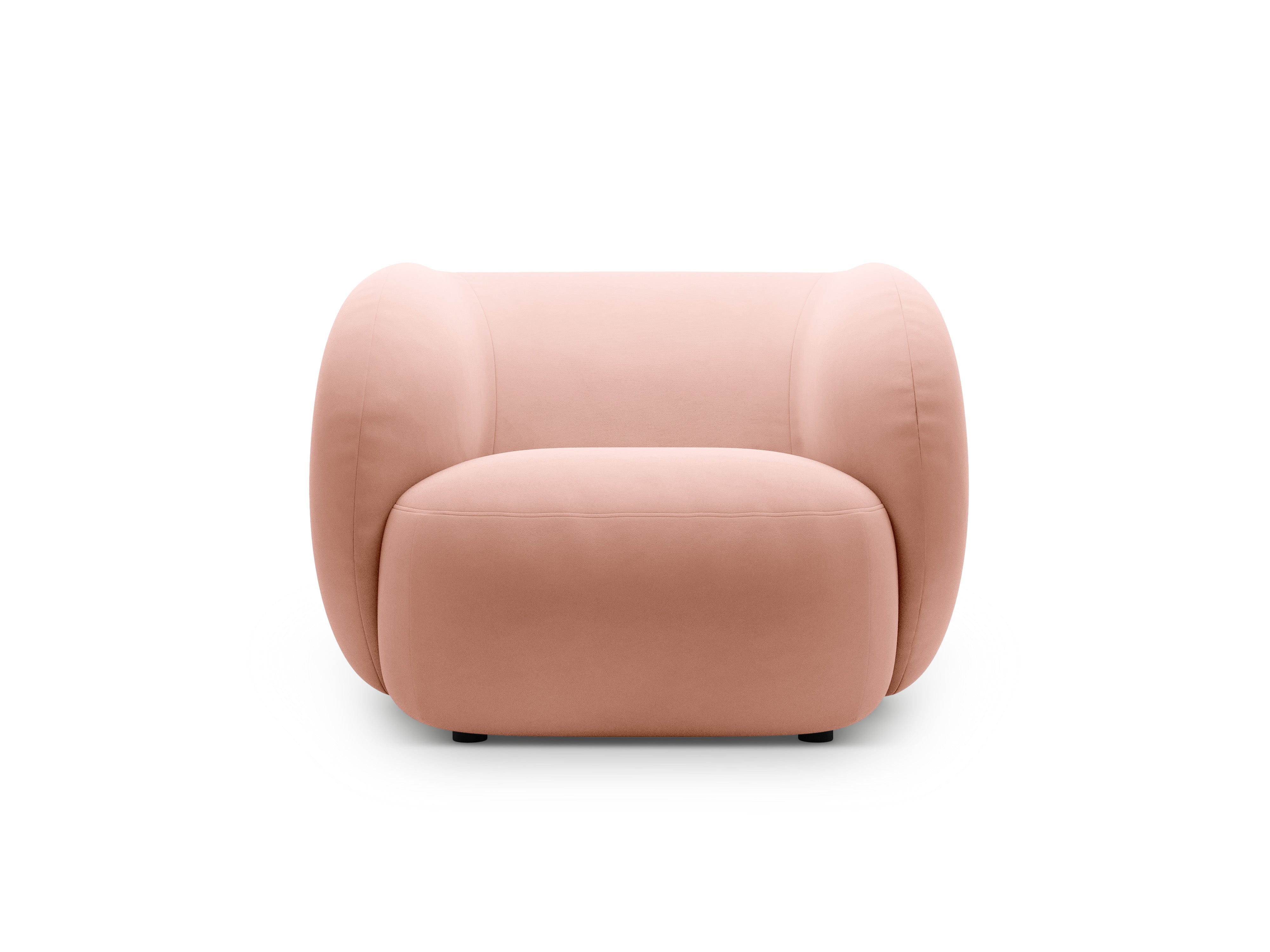 Samt Sessel KATE rosa
