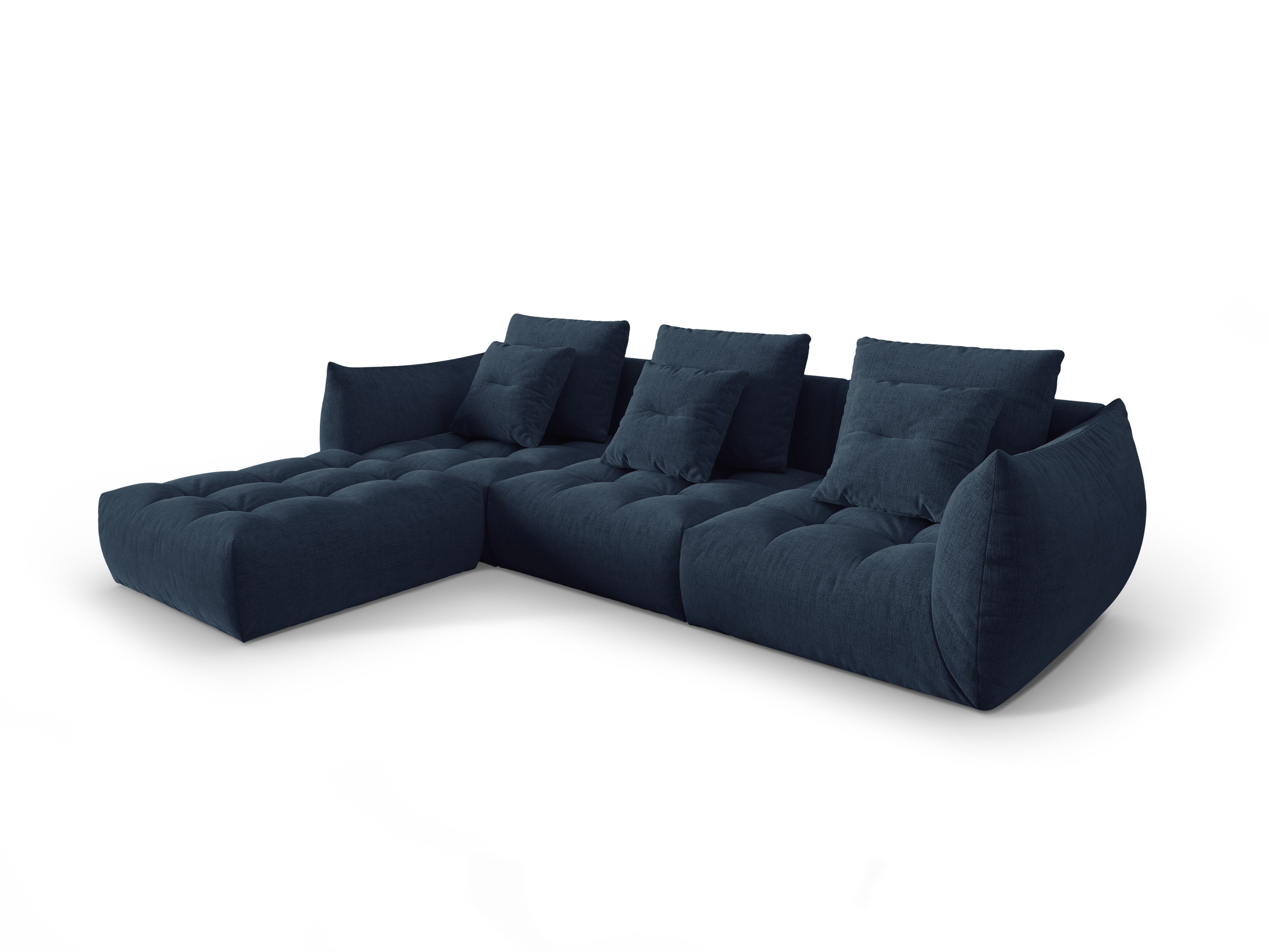 Modulares Sofa, "Bloom", 2 Sitze, Dunkelblau, 332x216x95
In Europa gemacht