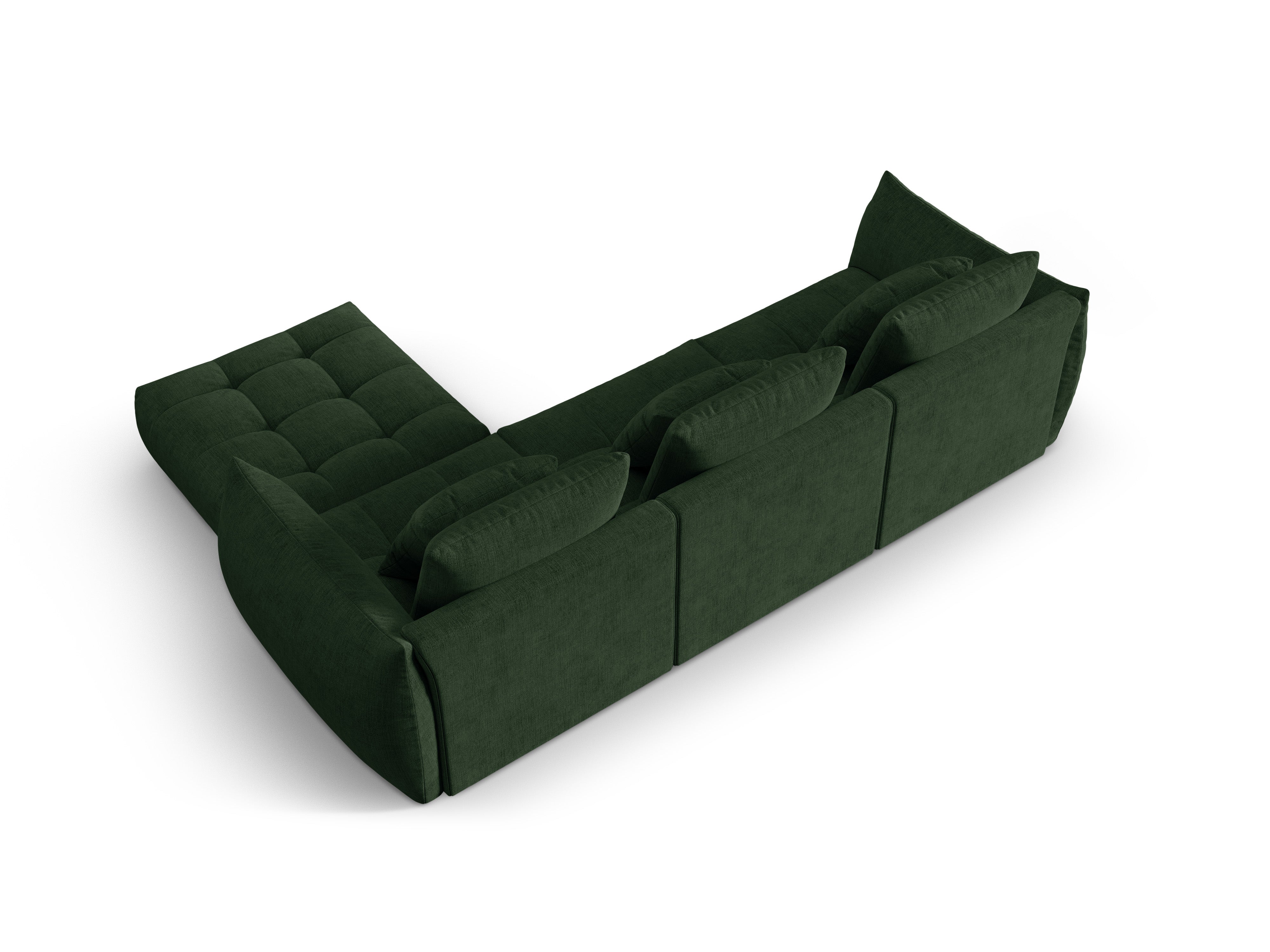 Modulares Sofa, "Bloom", 2 Sitze, Moosgrün, 332x216x95
In Europa gemacht