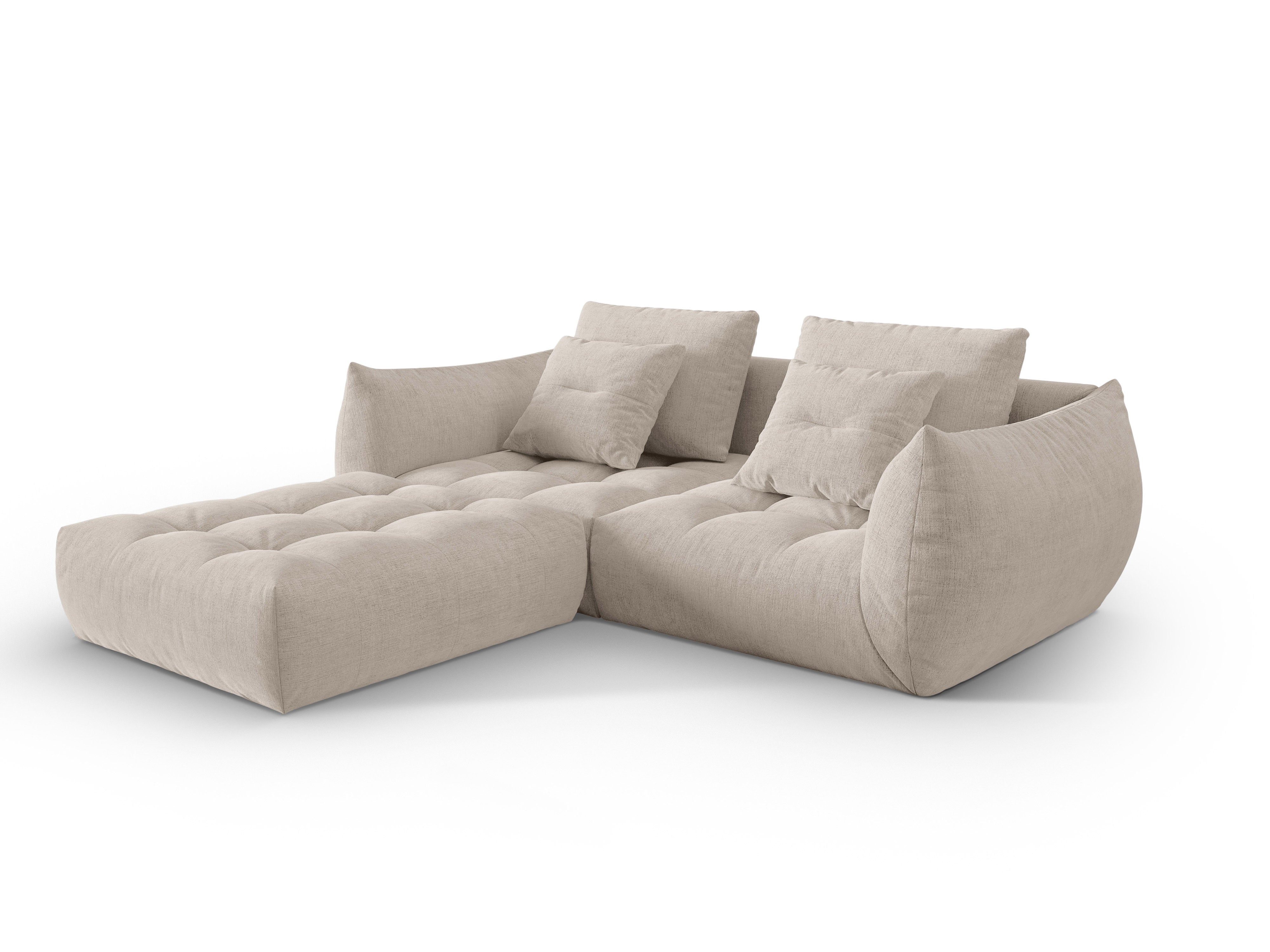 Modular Sofa, "Bloom", 3 Seats, Dark Beige, 232x216x95
Made in Europe