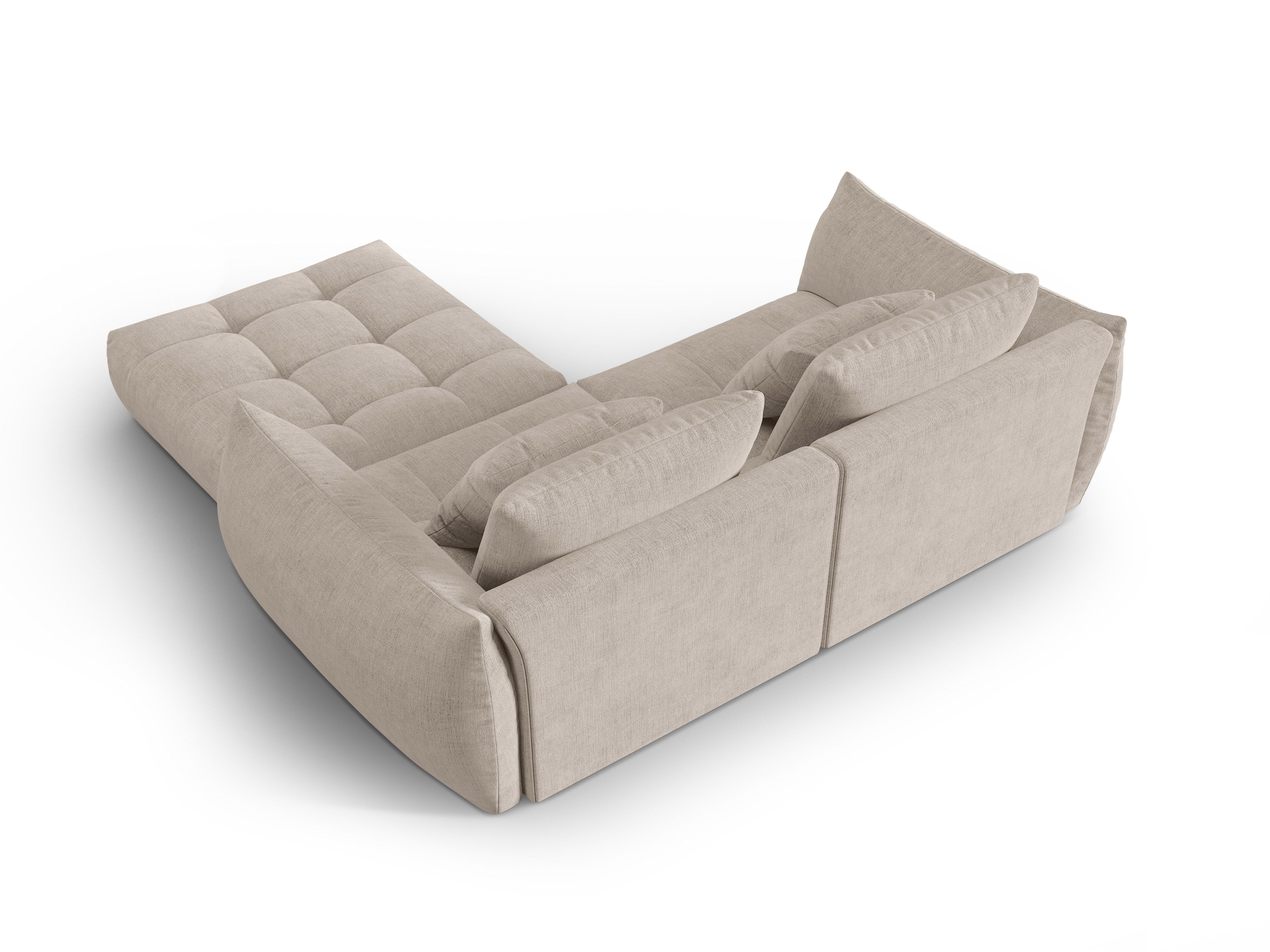 Modular Sofa, "Bloom", 3 Seats, Dark Beige, 232x216x95
Made in Europe