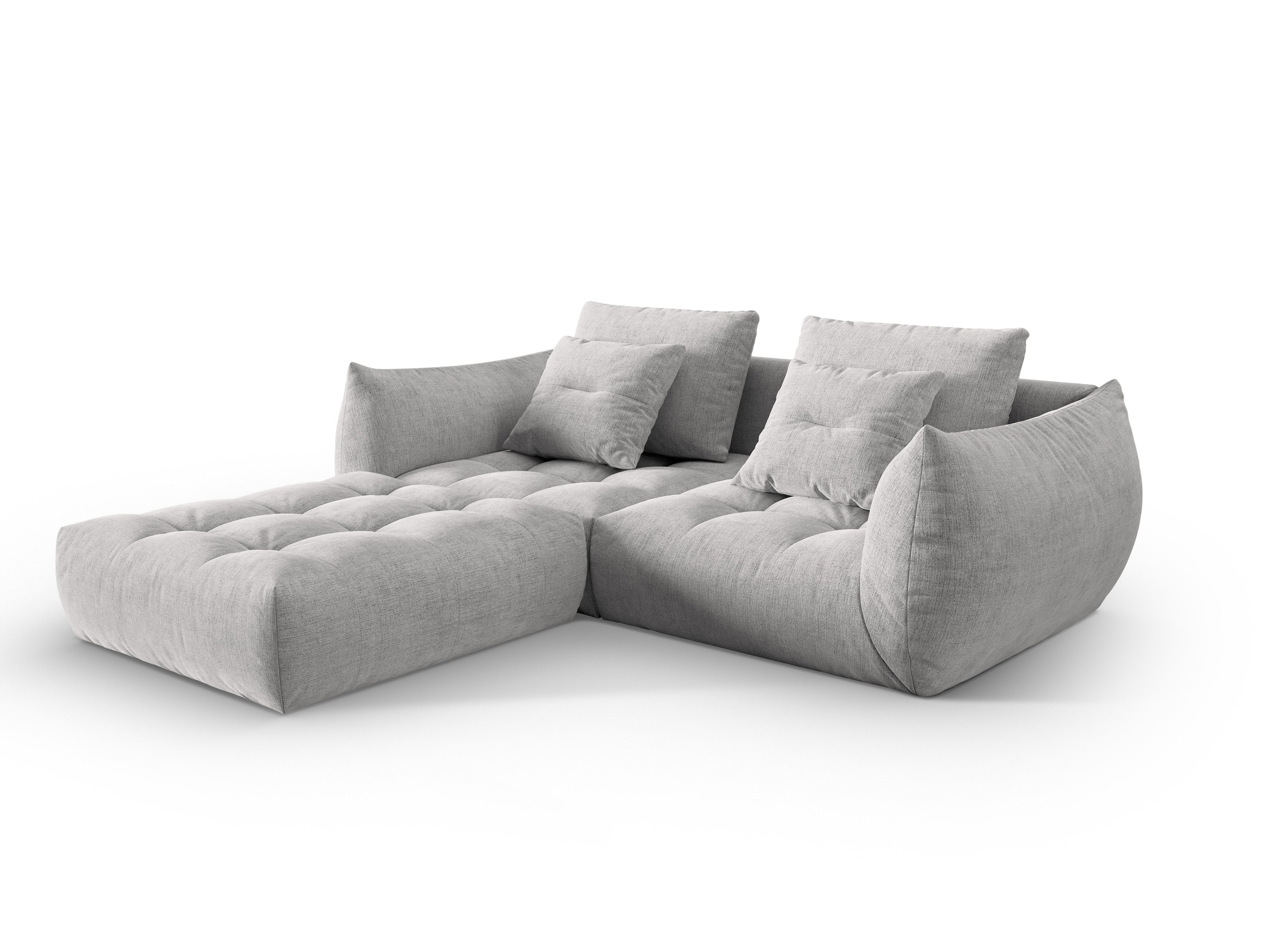 Modulares Sofa, "Bloom", 3 Sitze, Silber, 232x216x95
In Europa gemacht