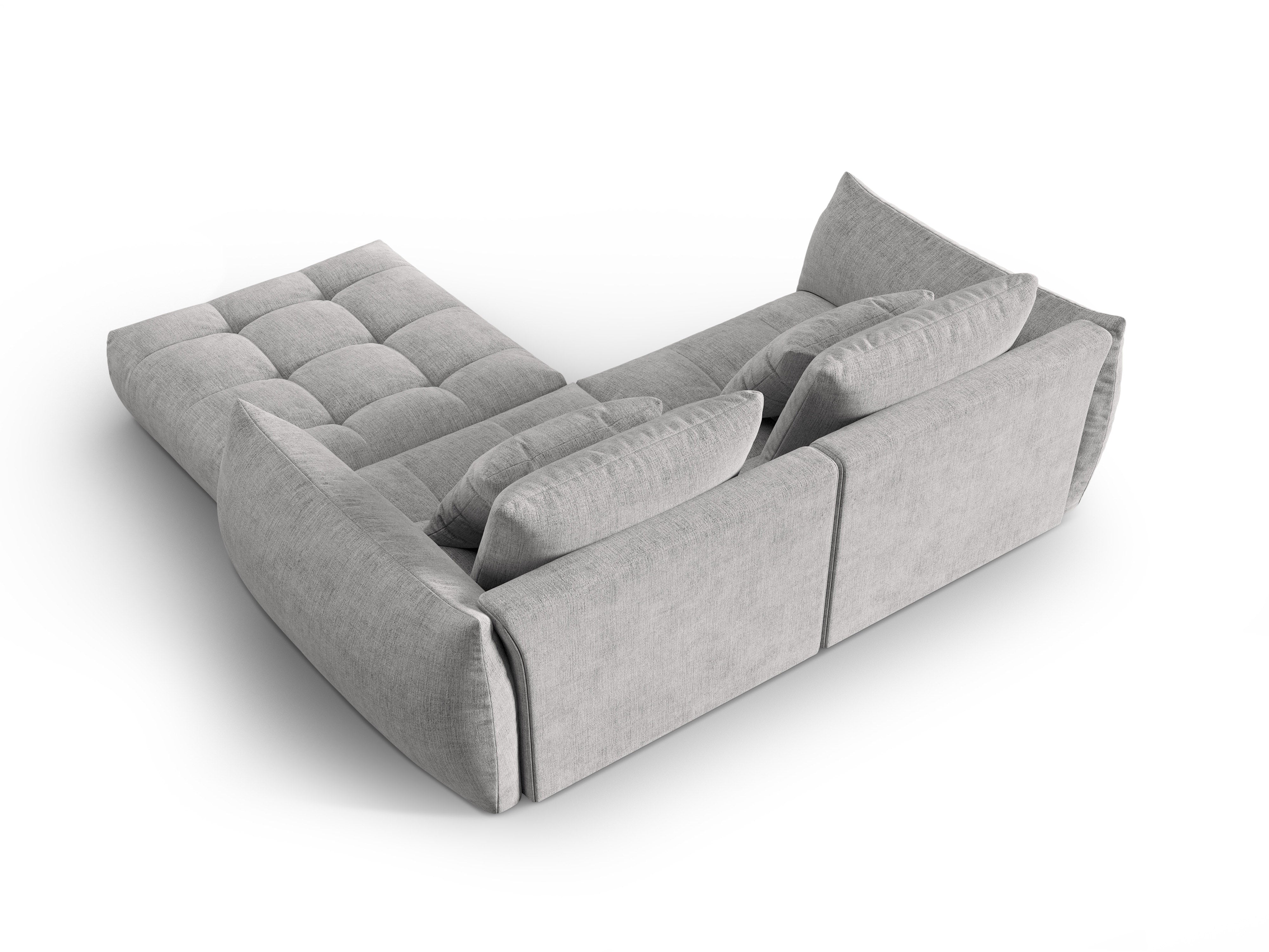 Modulares Sofa, "Bloom", 3 Sitze, Silber, 232x216x95
In Europa gemacht