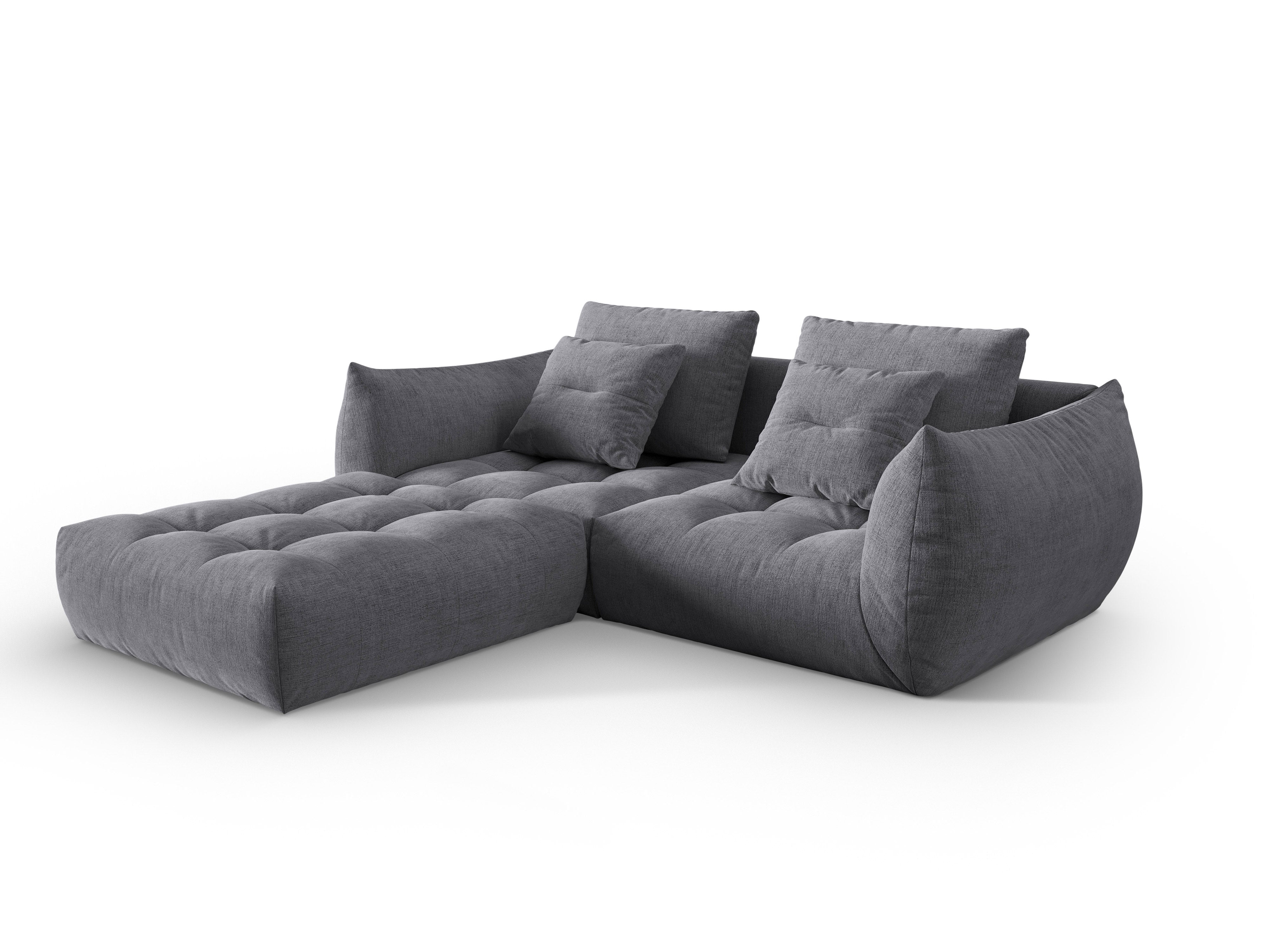 Modulares Sofa, "Bloom", 3 Sitze, grau, 232x216x95
In Europa gemacht