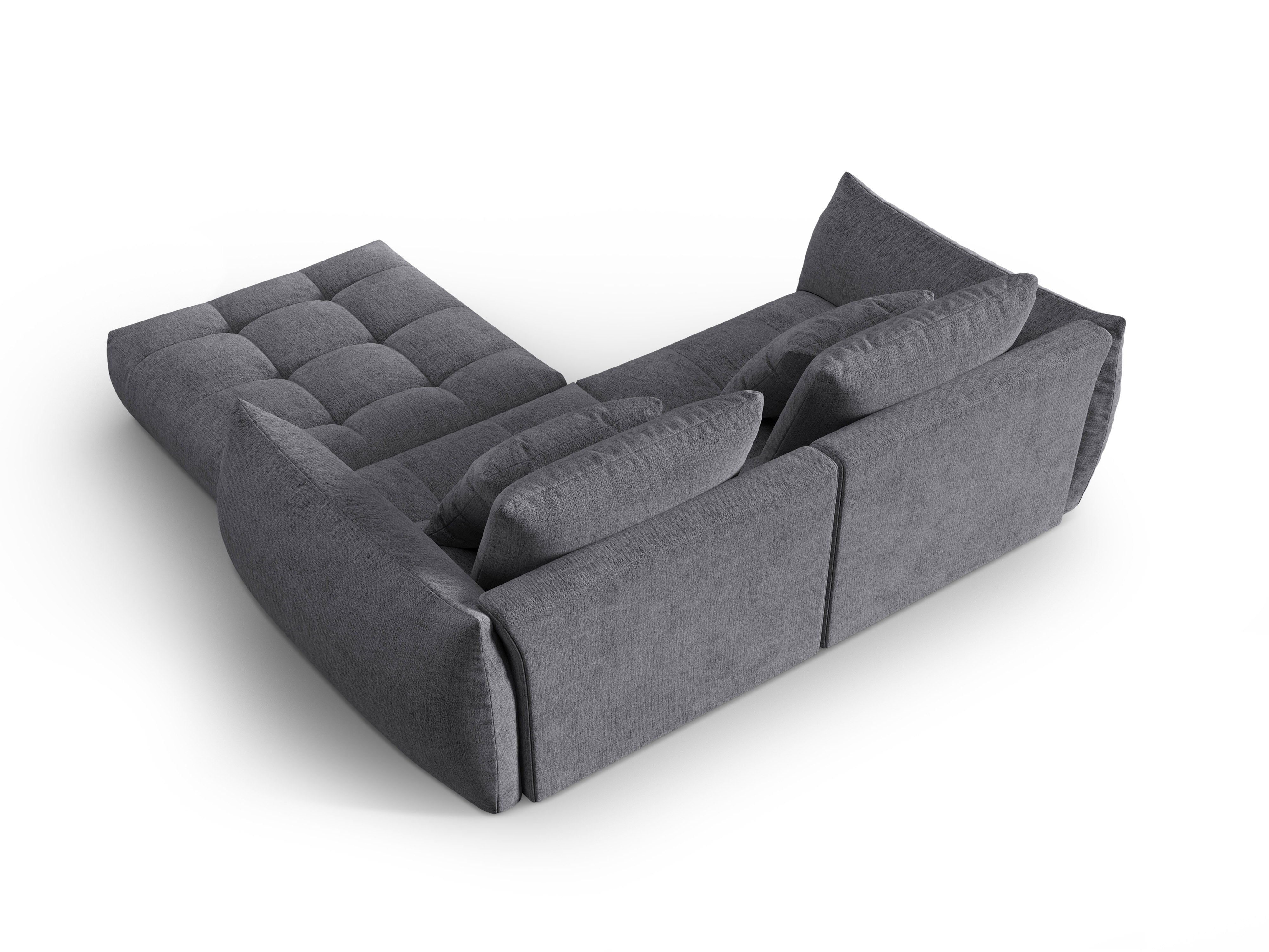 Modulares Sofa, "Bloom", 3 Sitze, grau, 232x216x95
In Europa gemacht