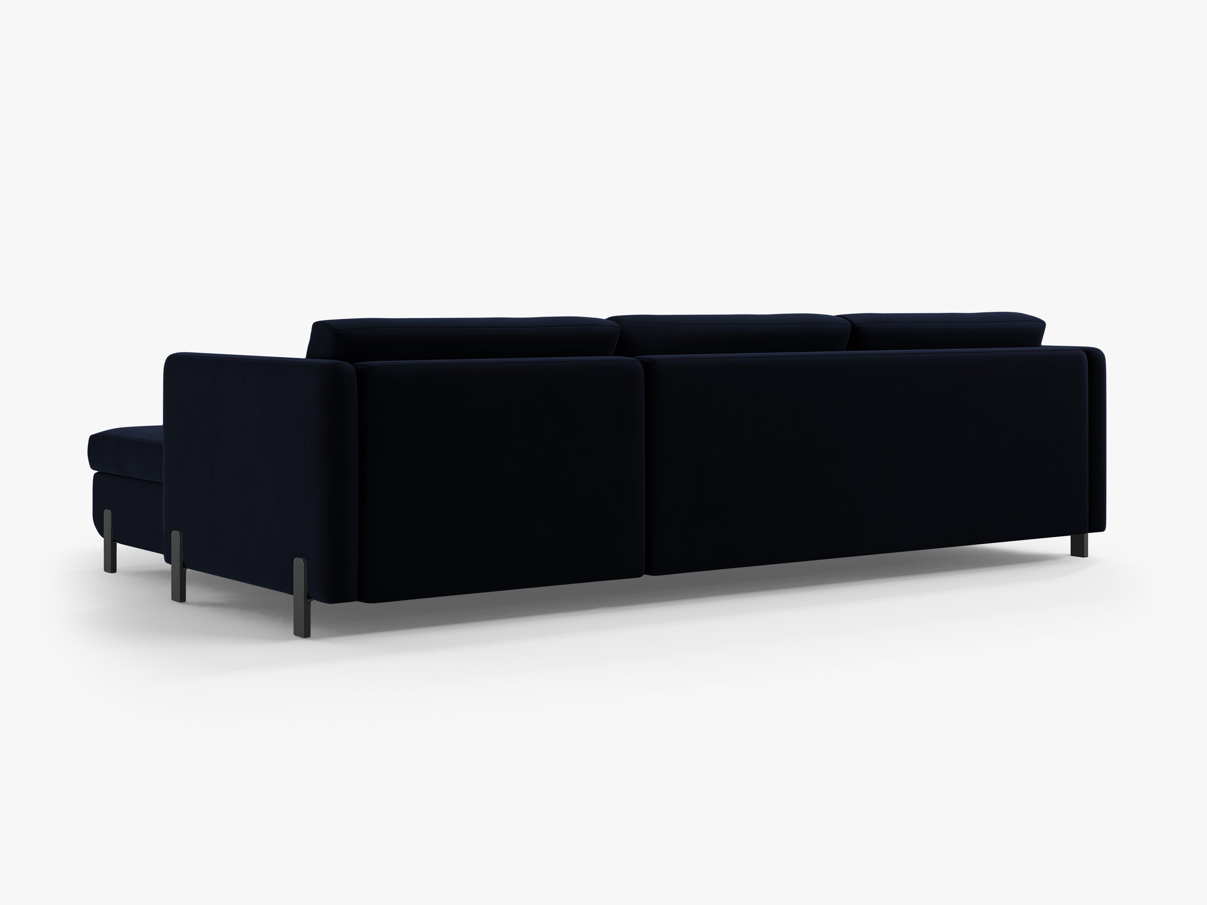 Velvet Linksecke Sofa mit Bettfunktion, "Gloria", 4 Sitze, Royal Blue, 260x170x80
In Europa gemacht