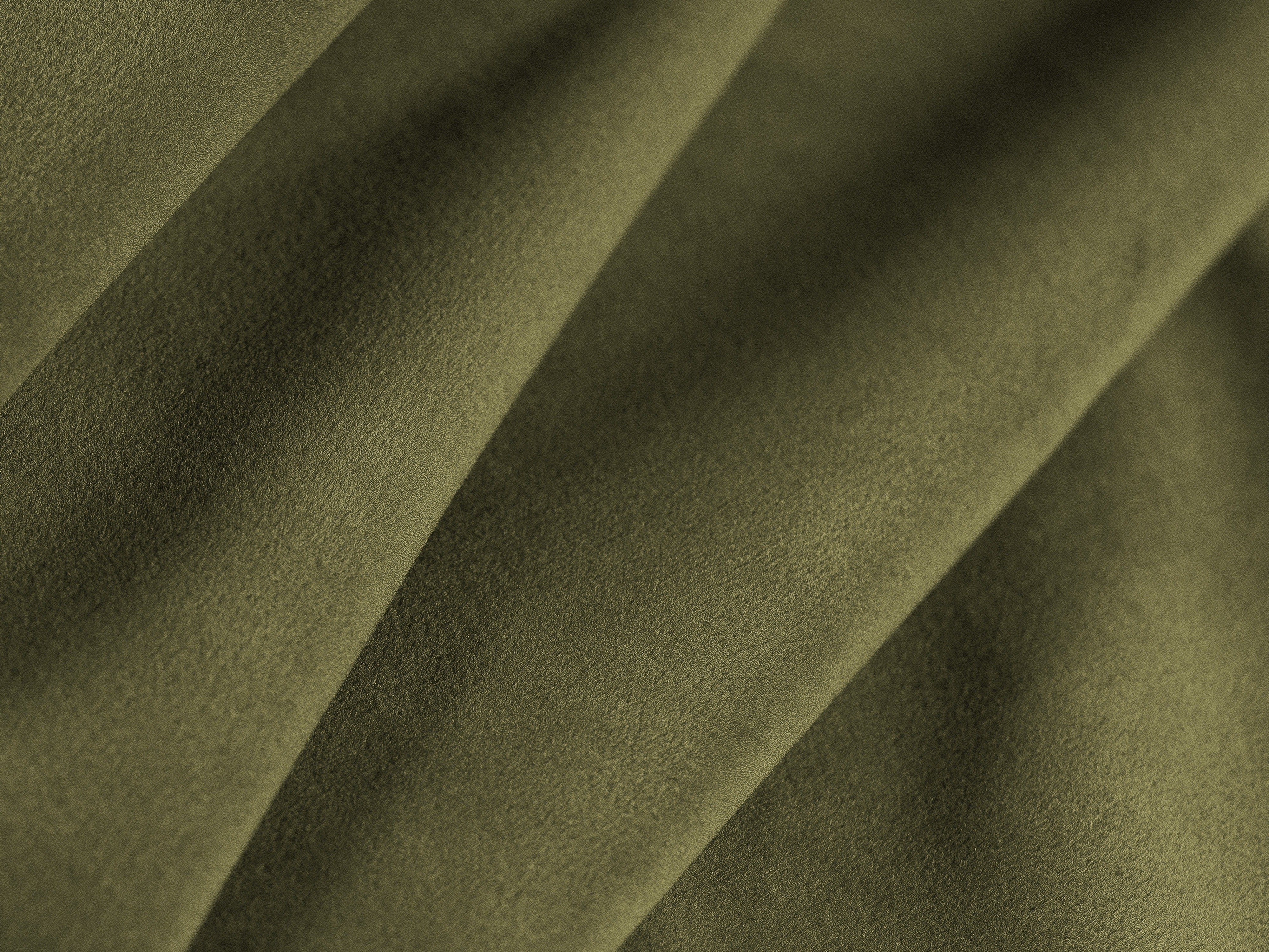 Right-facing velvet corner sofa LISA light green