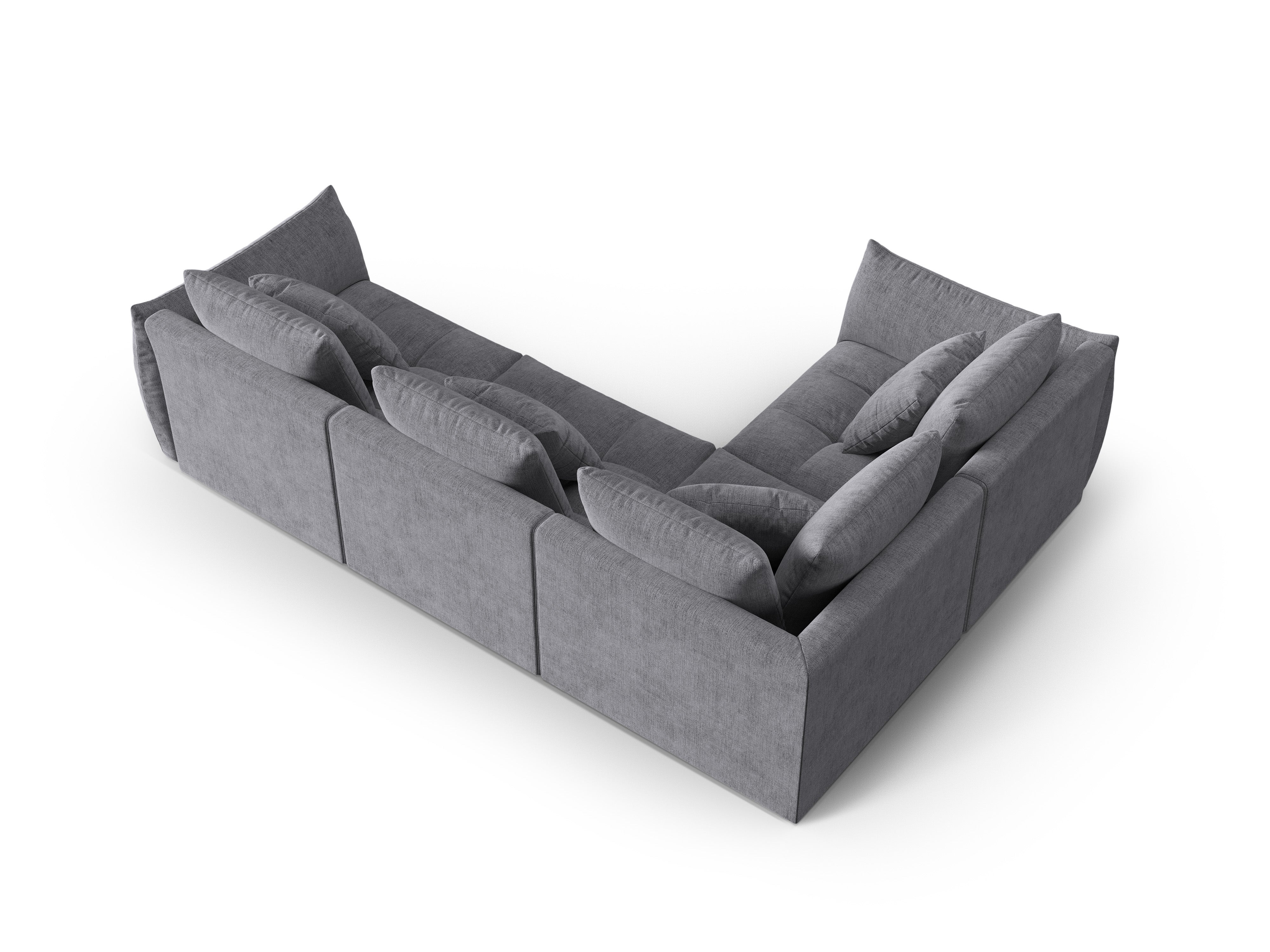 Modulares linke Ecksofa, "Bloom", 3 Sitze, Grau, 316x216x95
In Europa gemacht