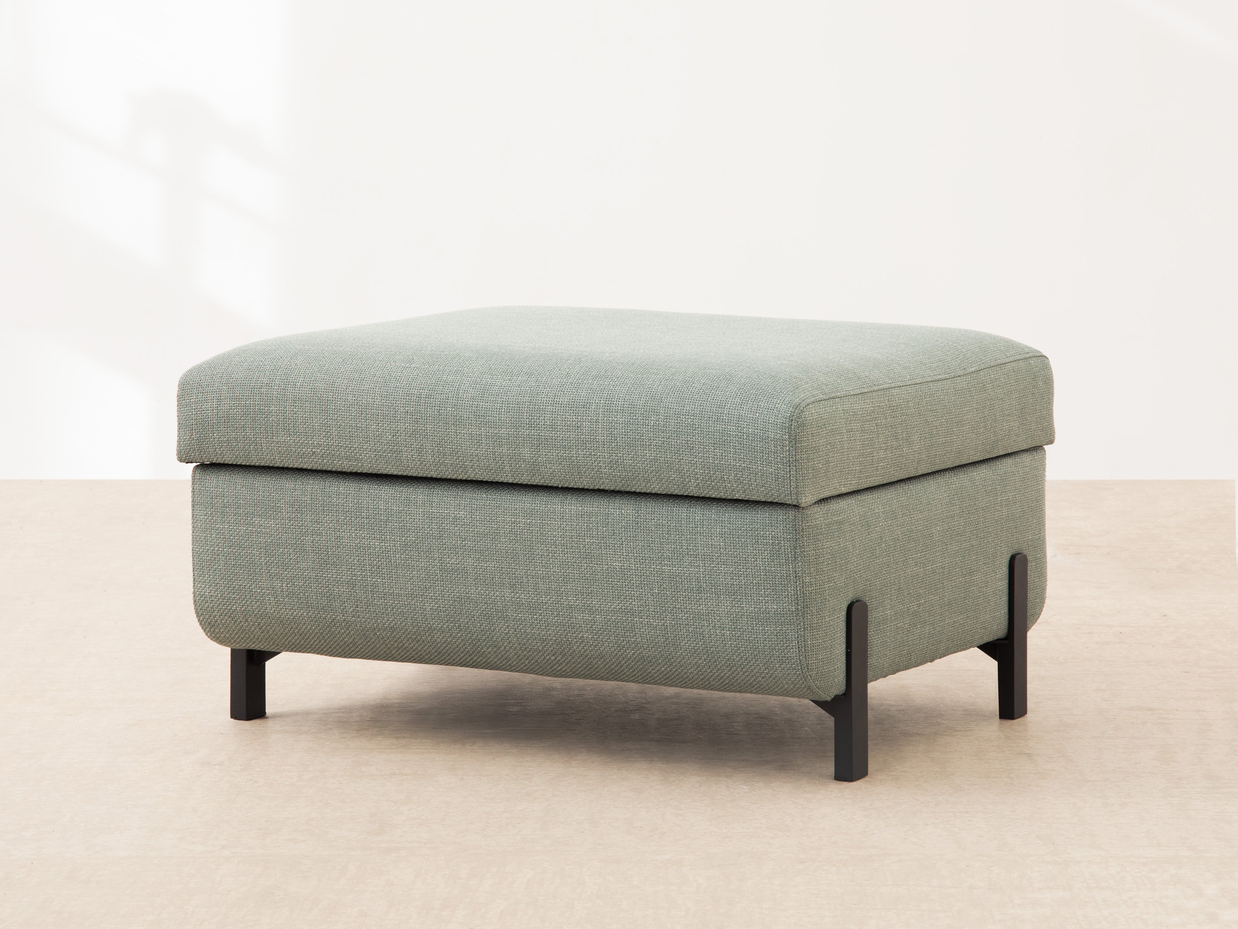 PUF mit Box, "Gloria", 1 Sitz, Dunkelgrau, 87x72x46
In Europa gemacht
