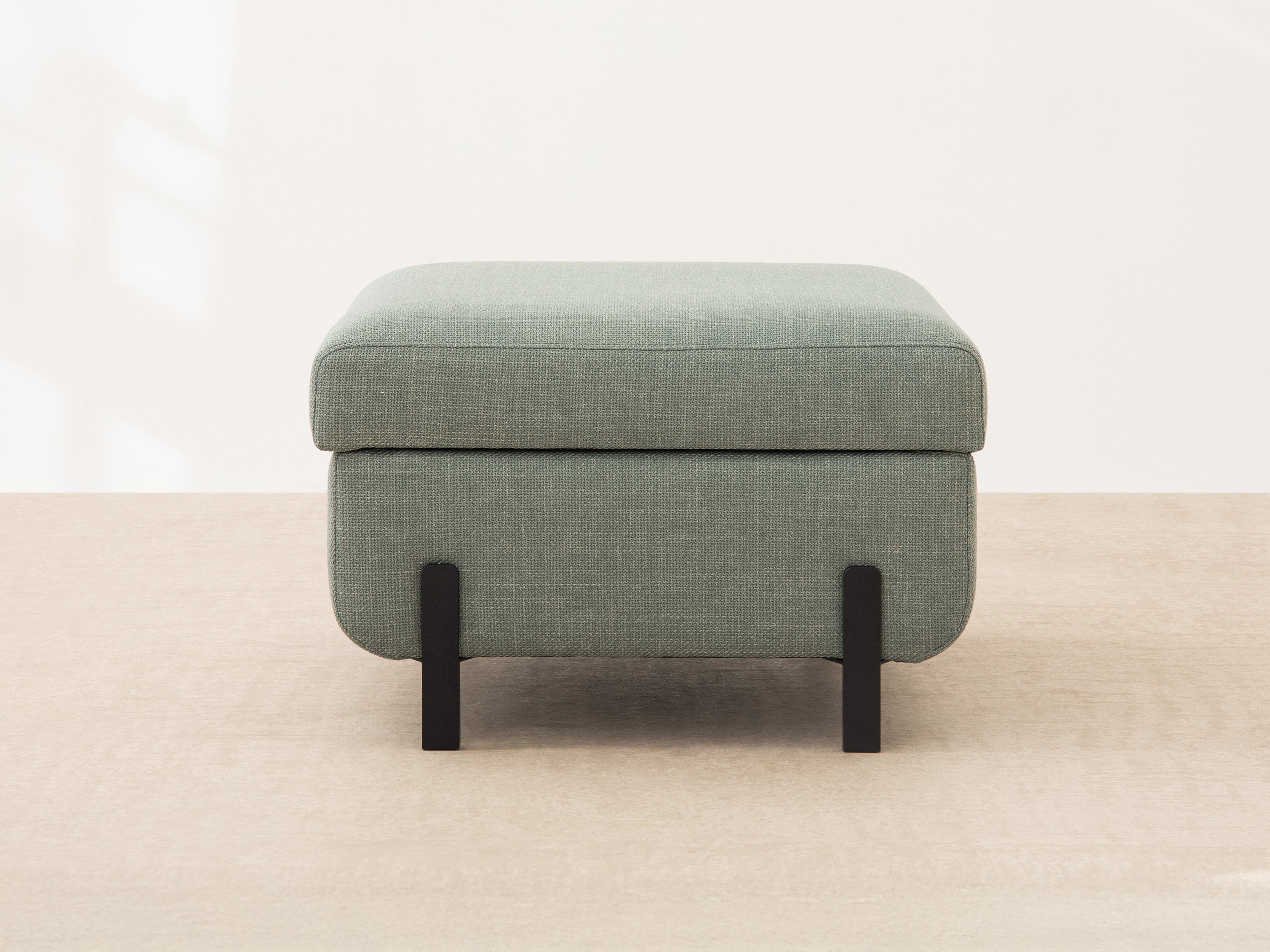 PUF mit Box, "Gloria", 1 Sitz, Dunkelgrau, 87x72x46
In Europa gemacht